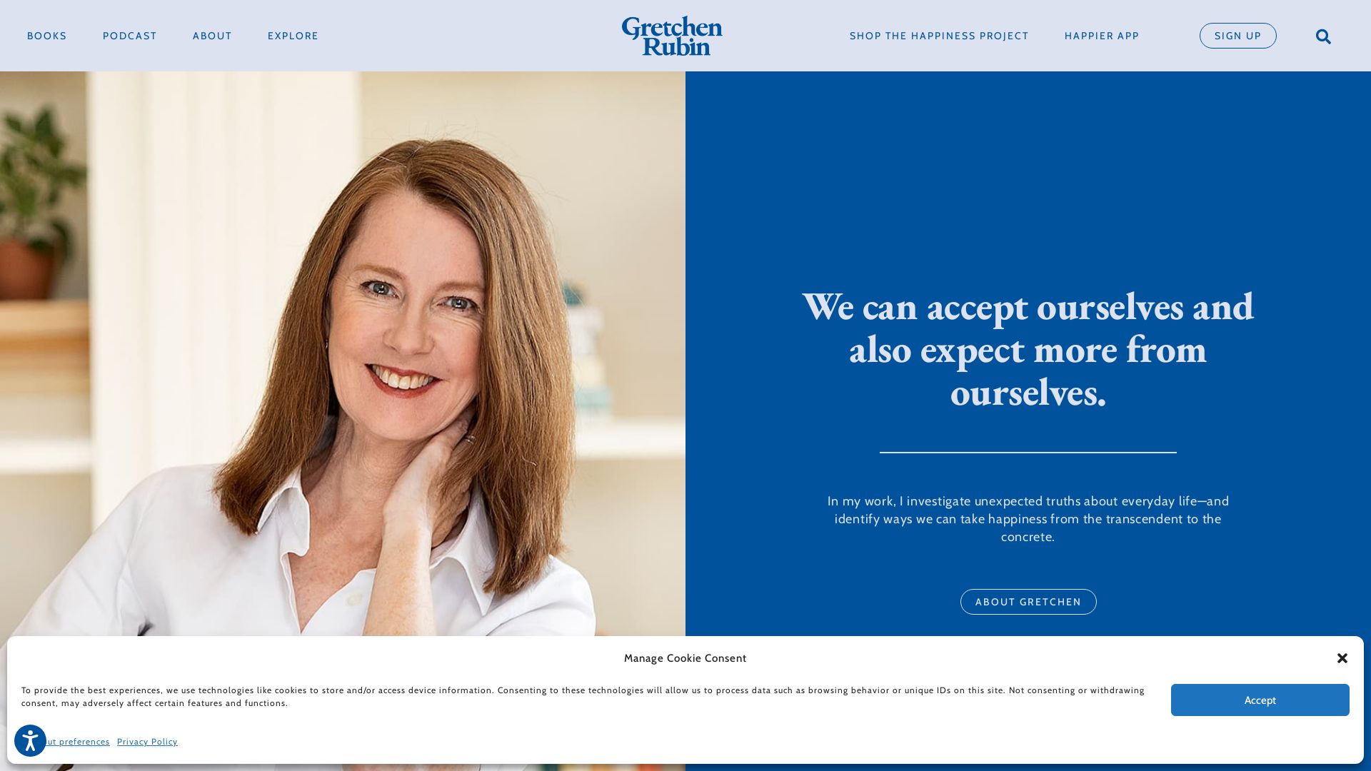 Status do site gretchenrubin.com está   ONLINE