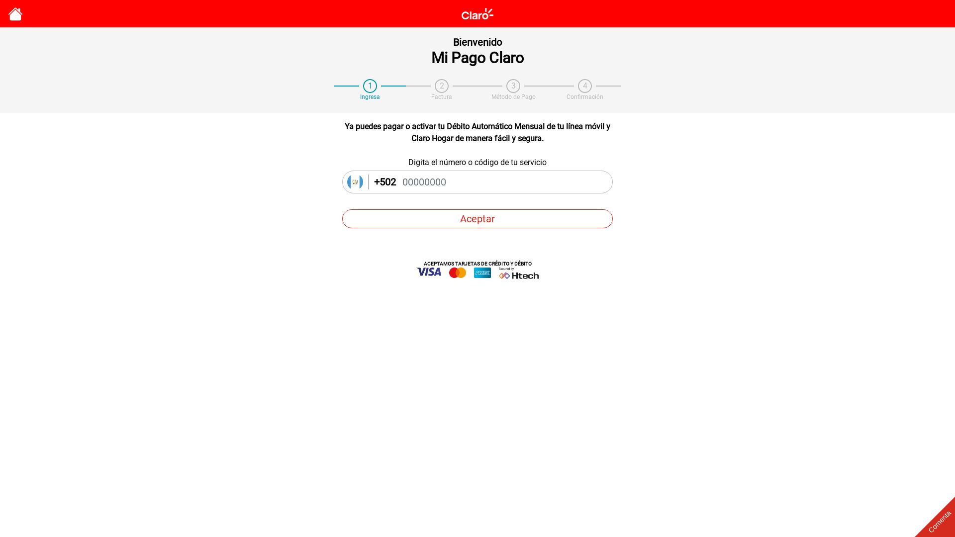 Status do site gt.mipagoclaro.com está   ONLINE