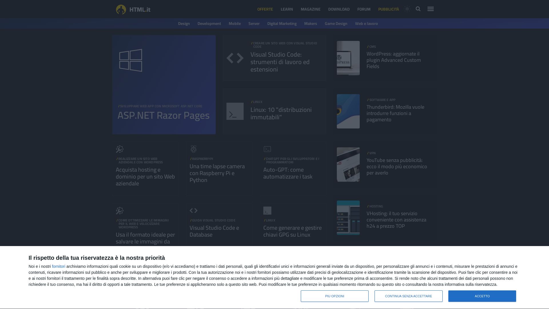 Status do site html.it está   ONLINE