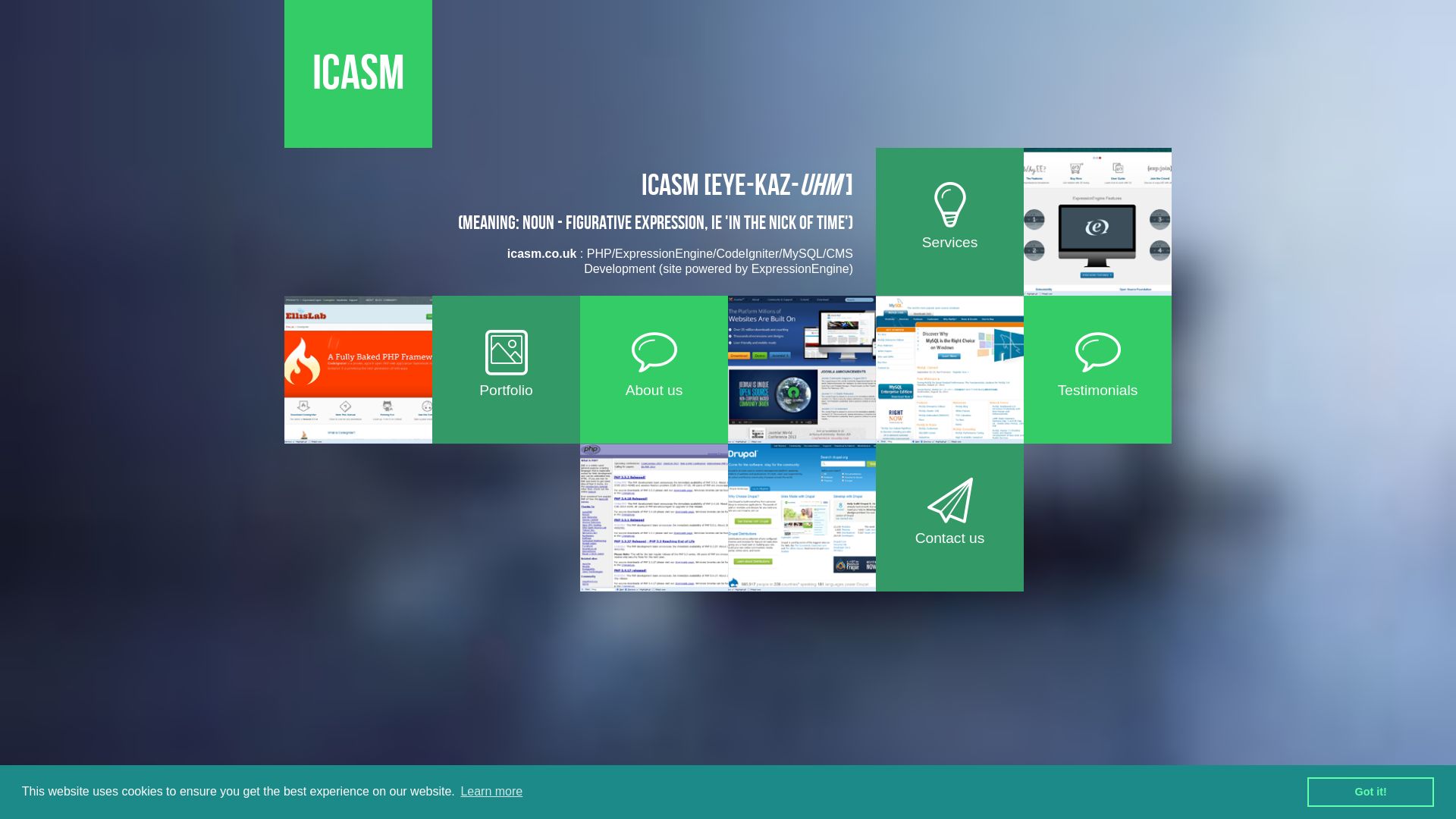 Status do site icasm.co.uk está   ONLINE
