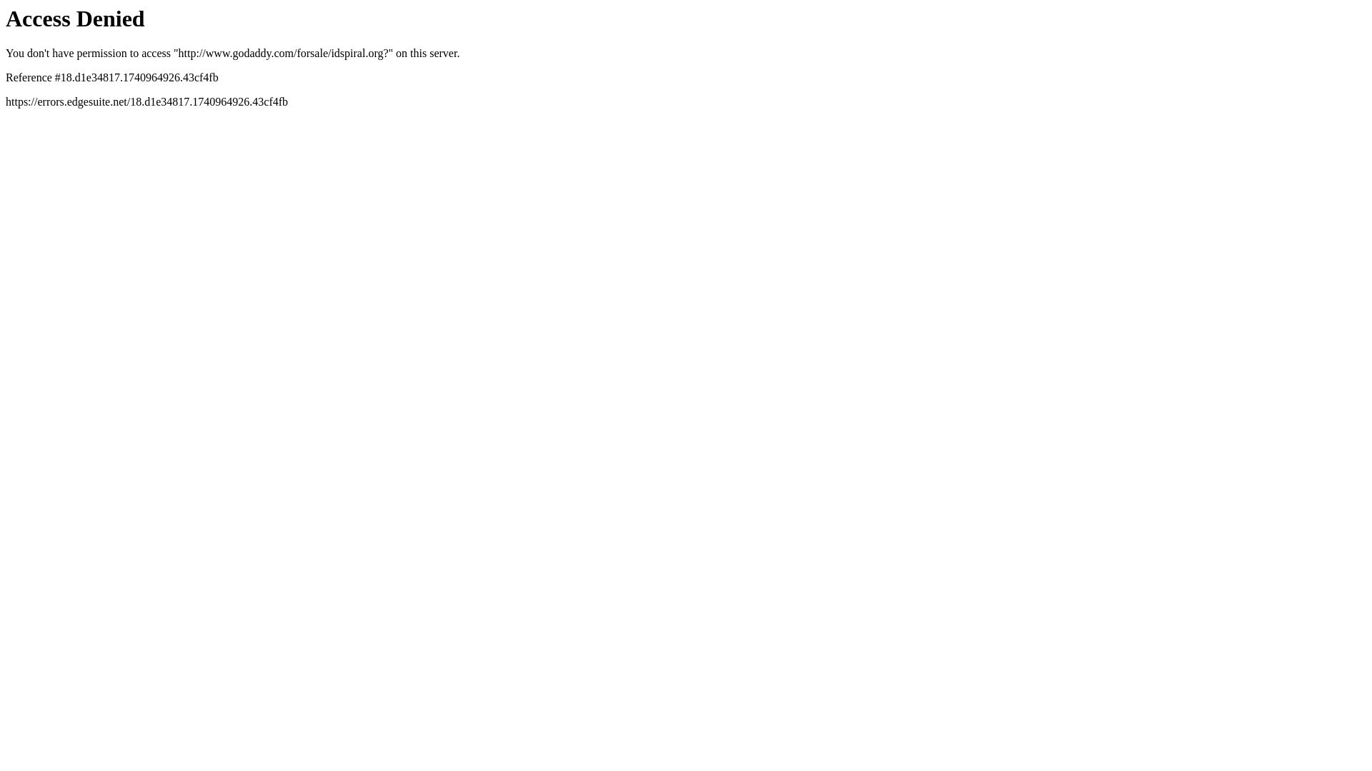 Status do site idspiral.org está   ONLINE