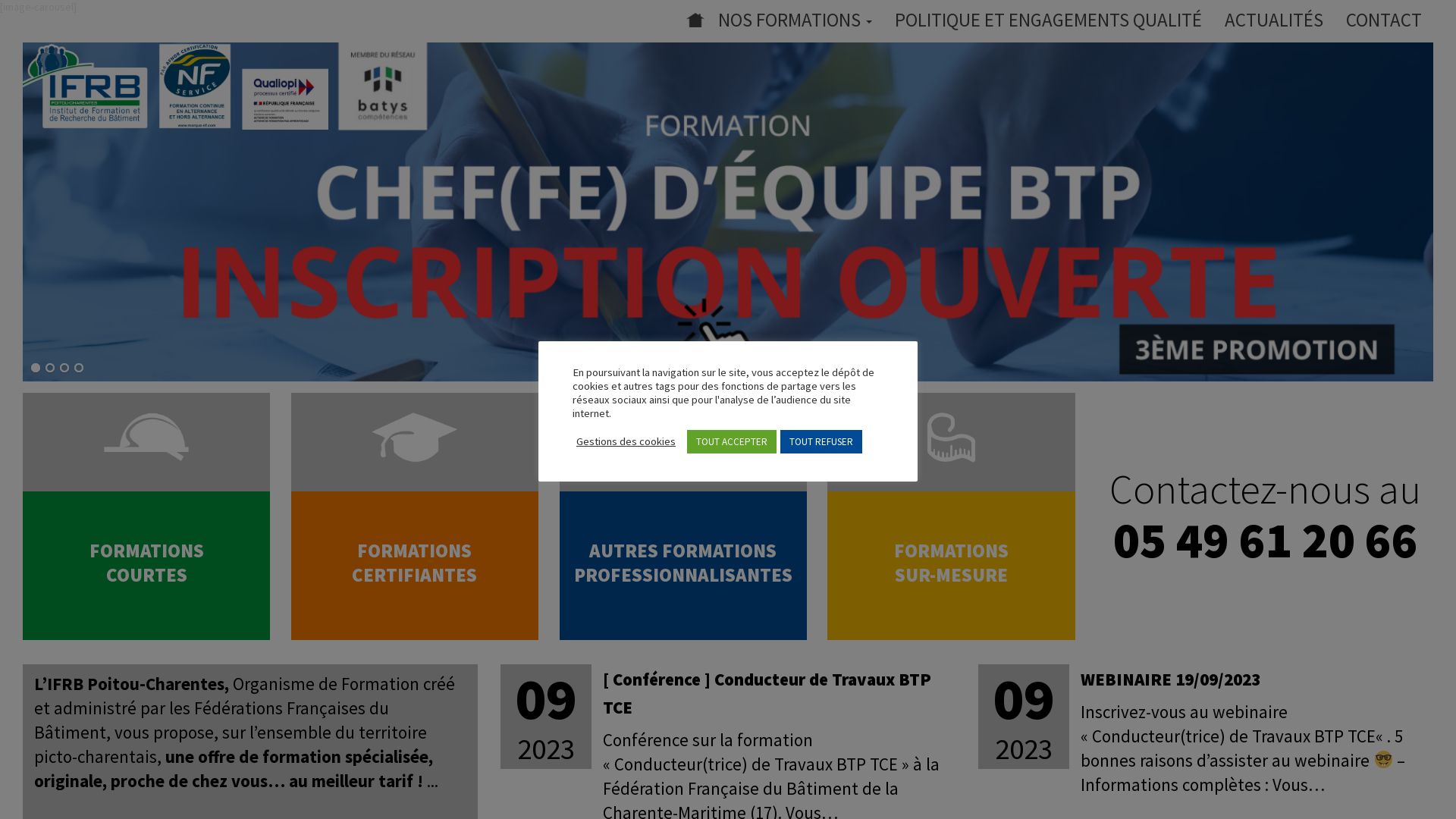Status do site ifrbpoitoucharentes.fr está   ONLINE