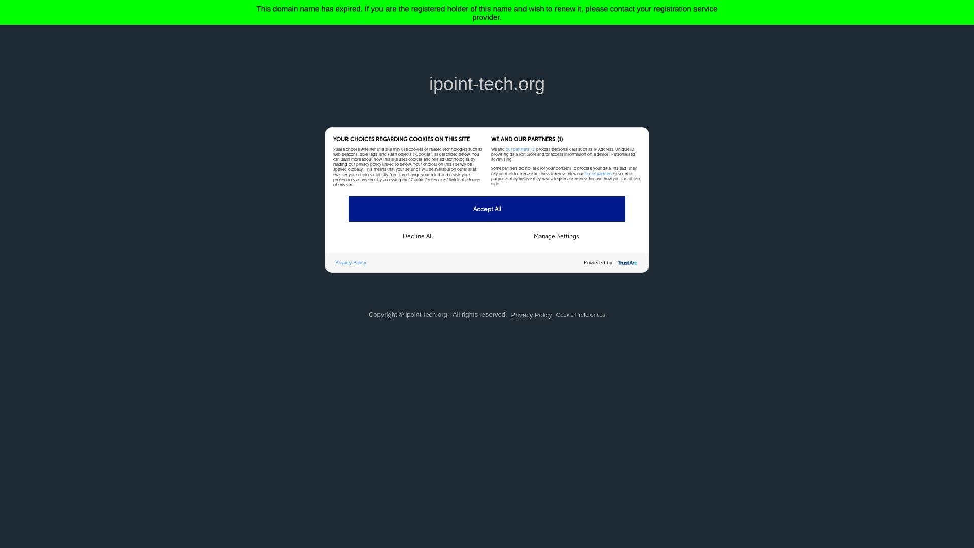Status do site ipoint-tech.org está   ONLINE
