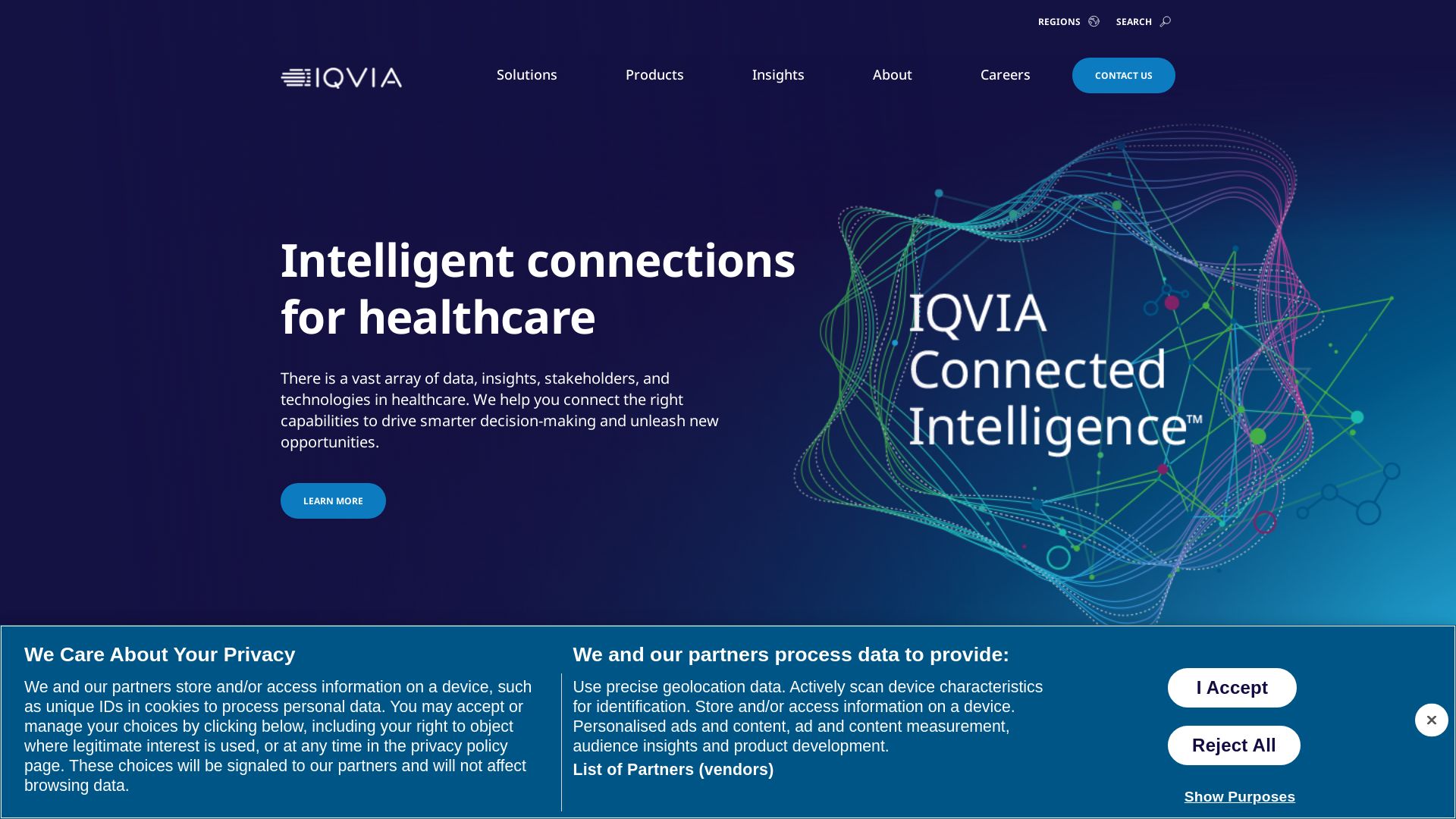 Status do site iqvia.com está   ONLINE