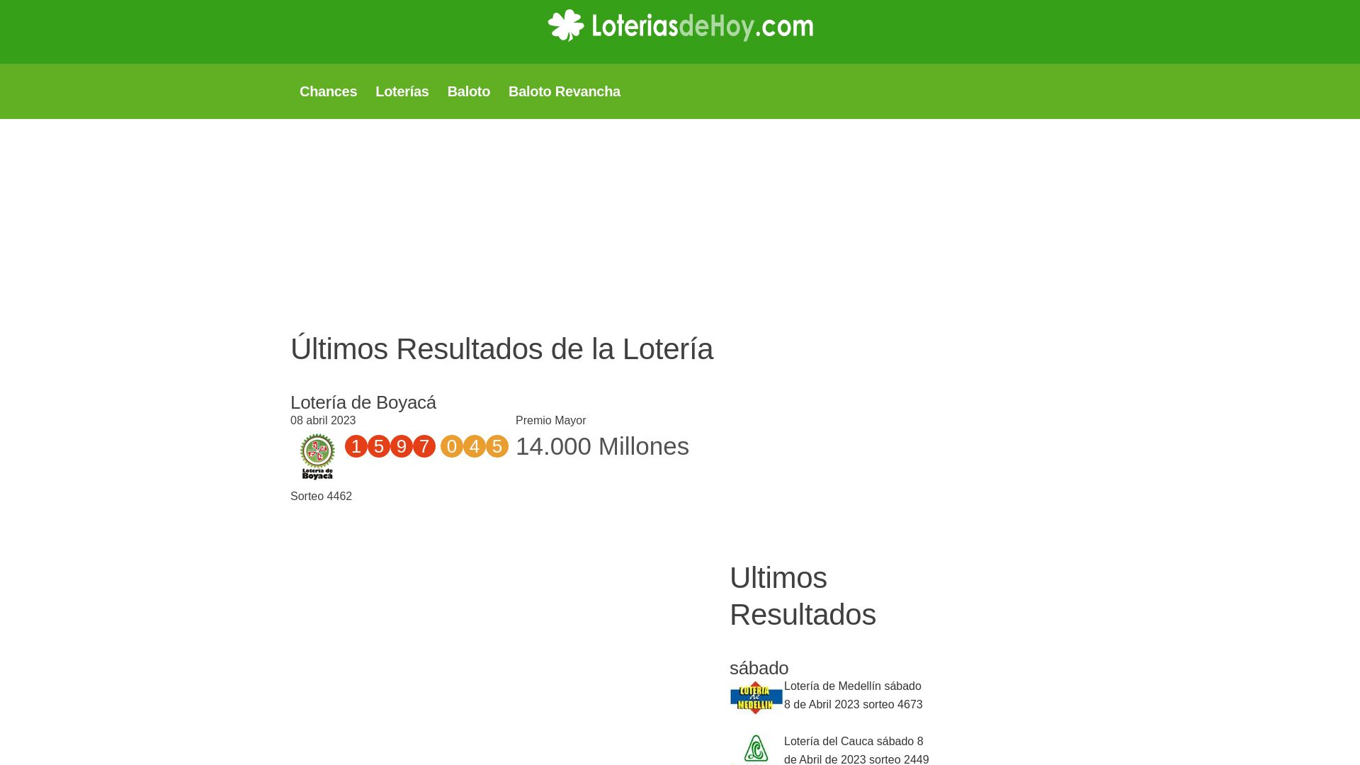 Status do site loteriasdehoy.com está   ONLINE