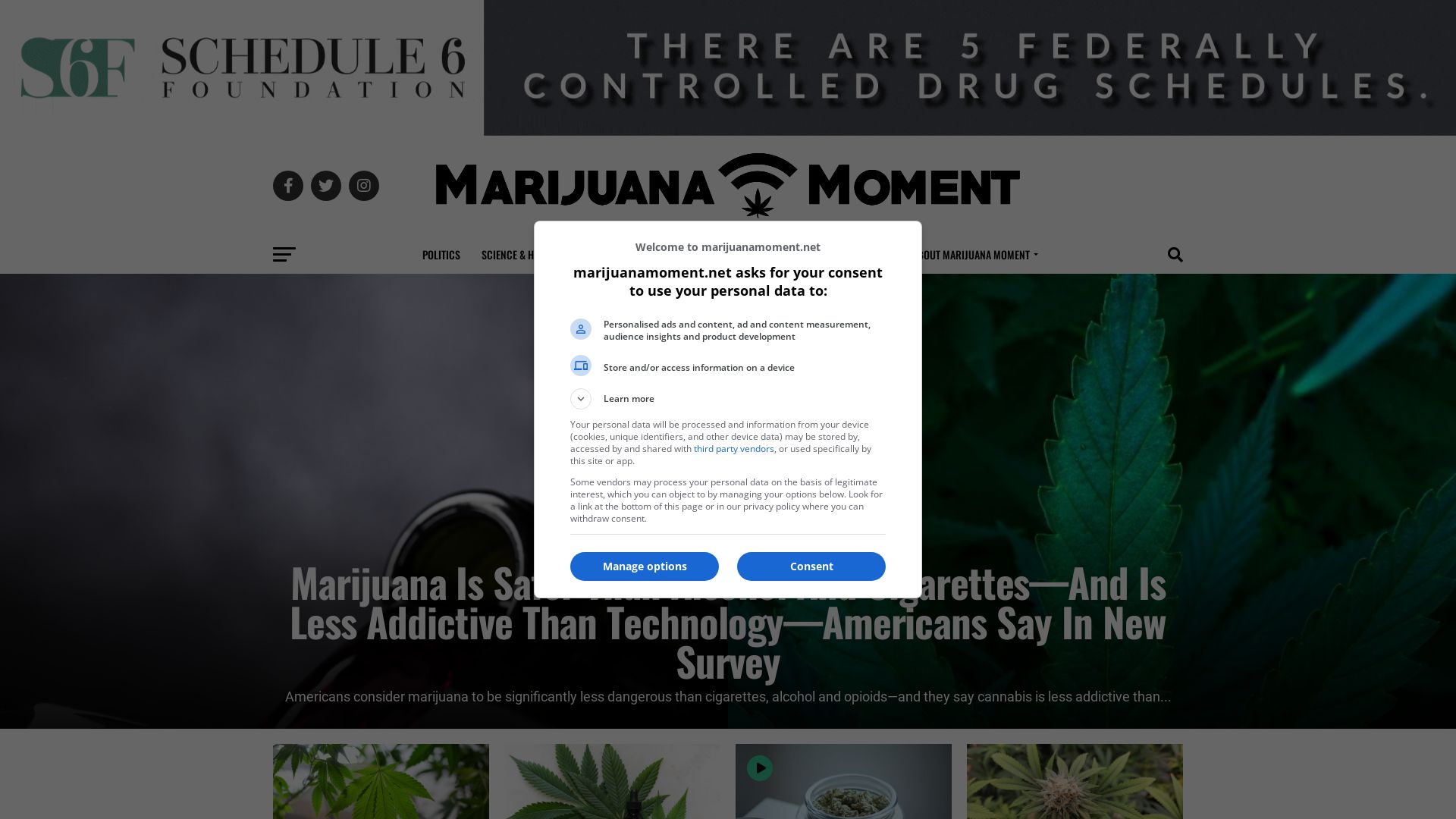 Status do site marijuanamoment.net está   ONLINE