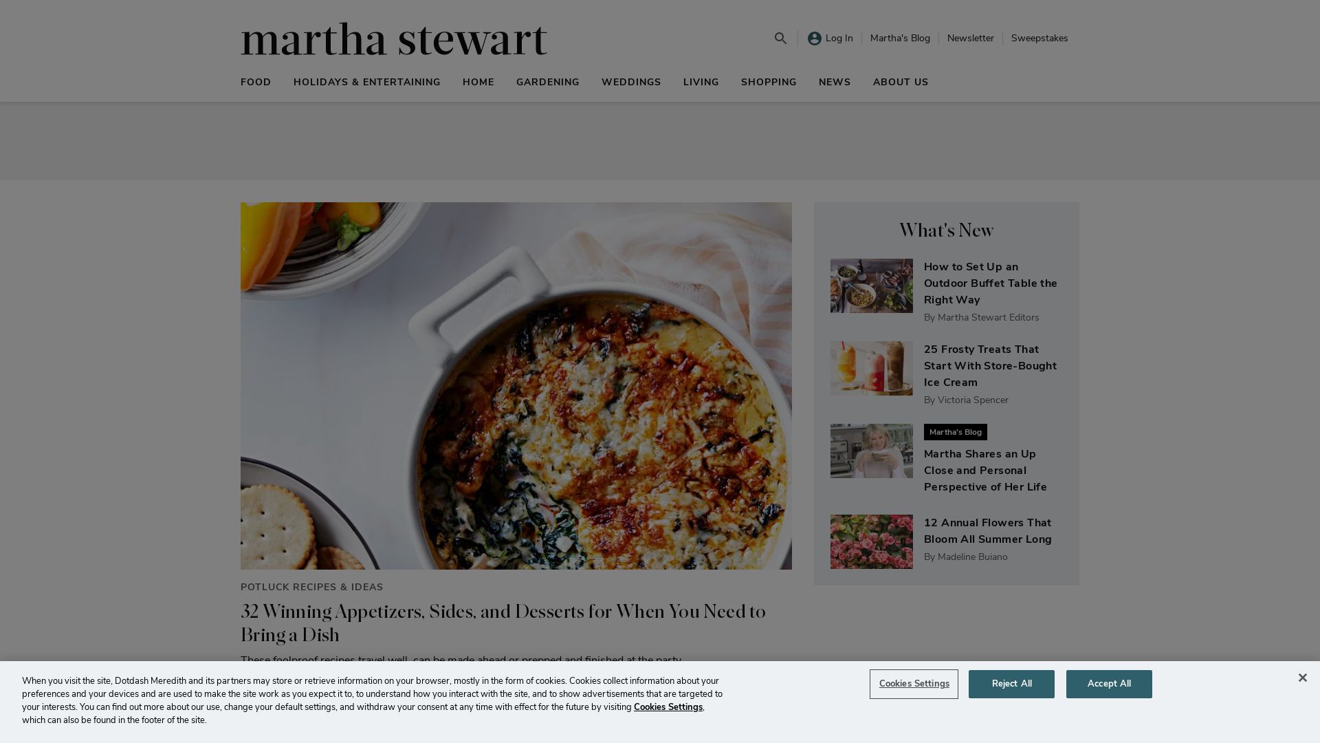 Status do site marthastewart.com está   ONLINE