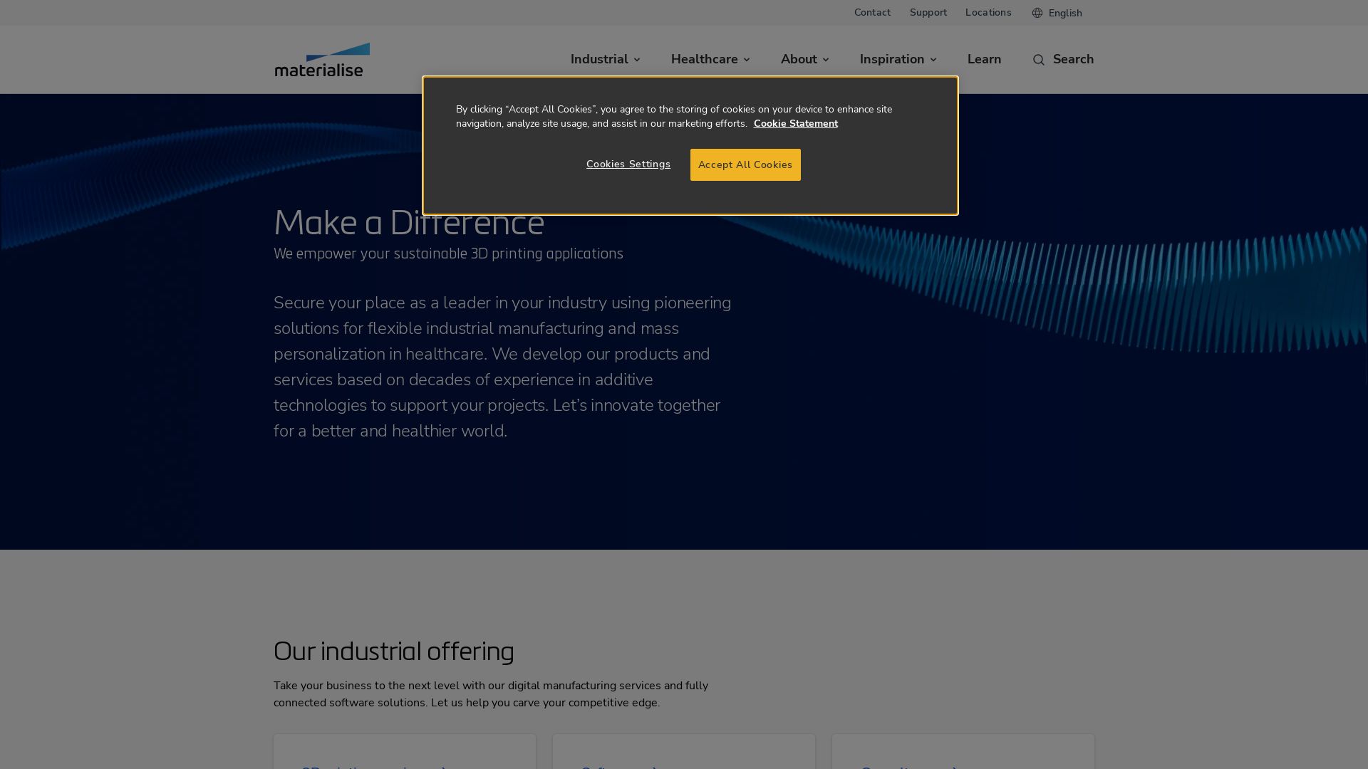 Status do site materialise.com está   ONLINE