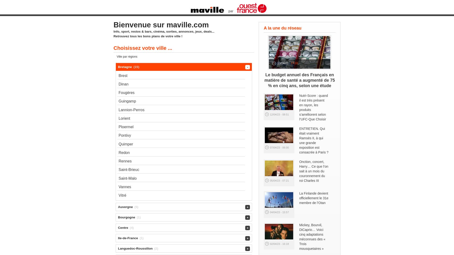 Status do site maville.com está   ONLINE
