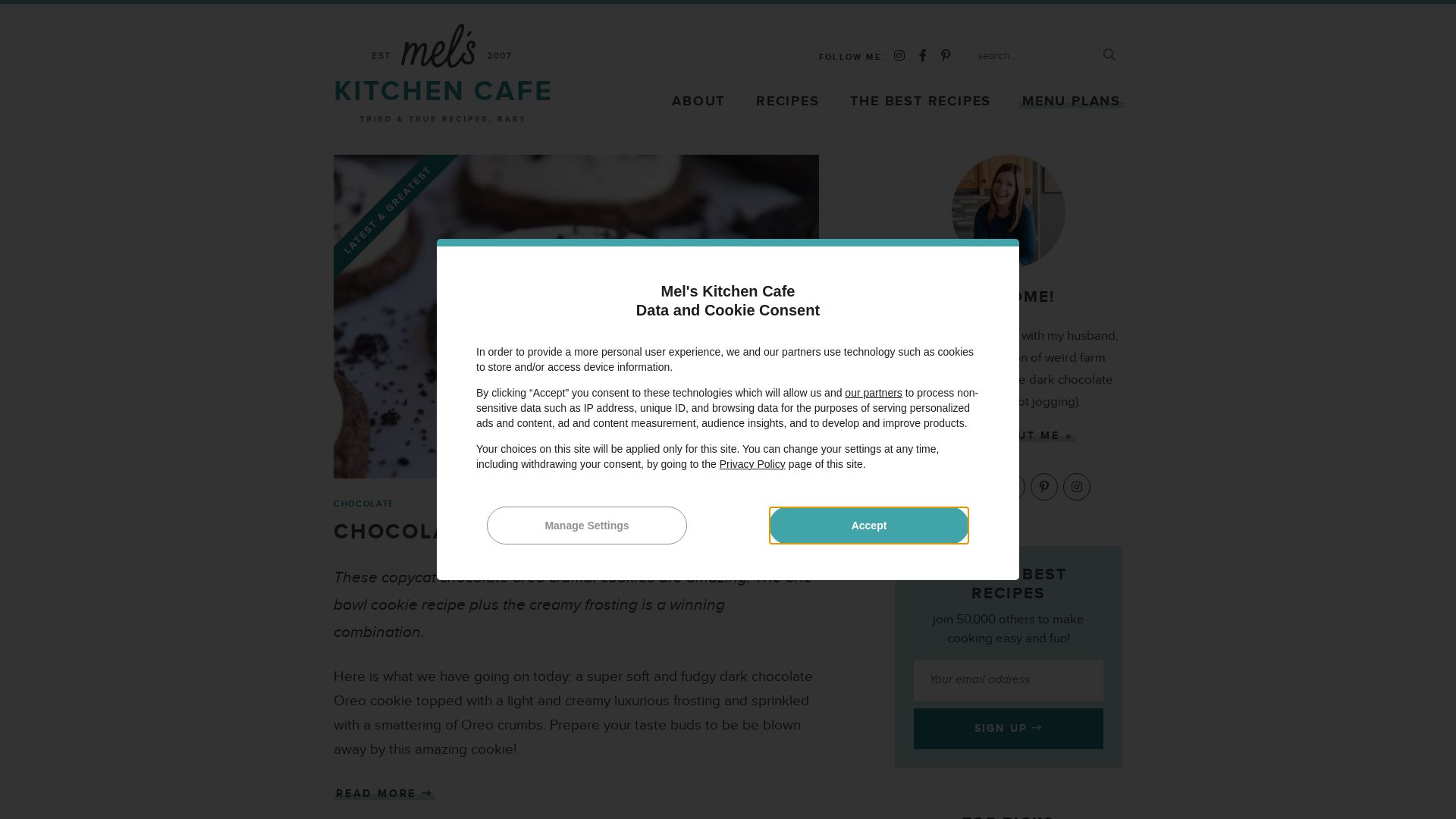 Status do site melskitchencafe.com está   ONLINE