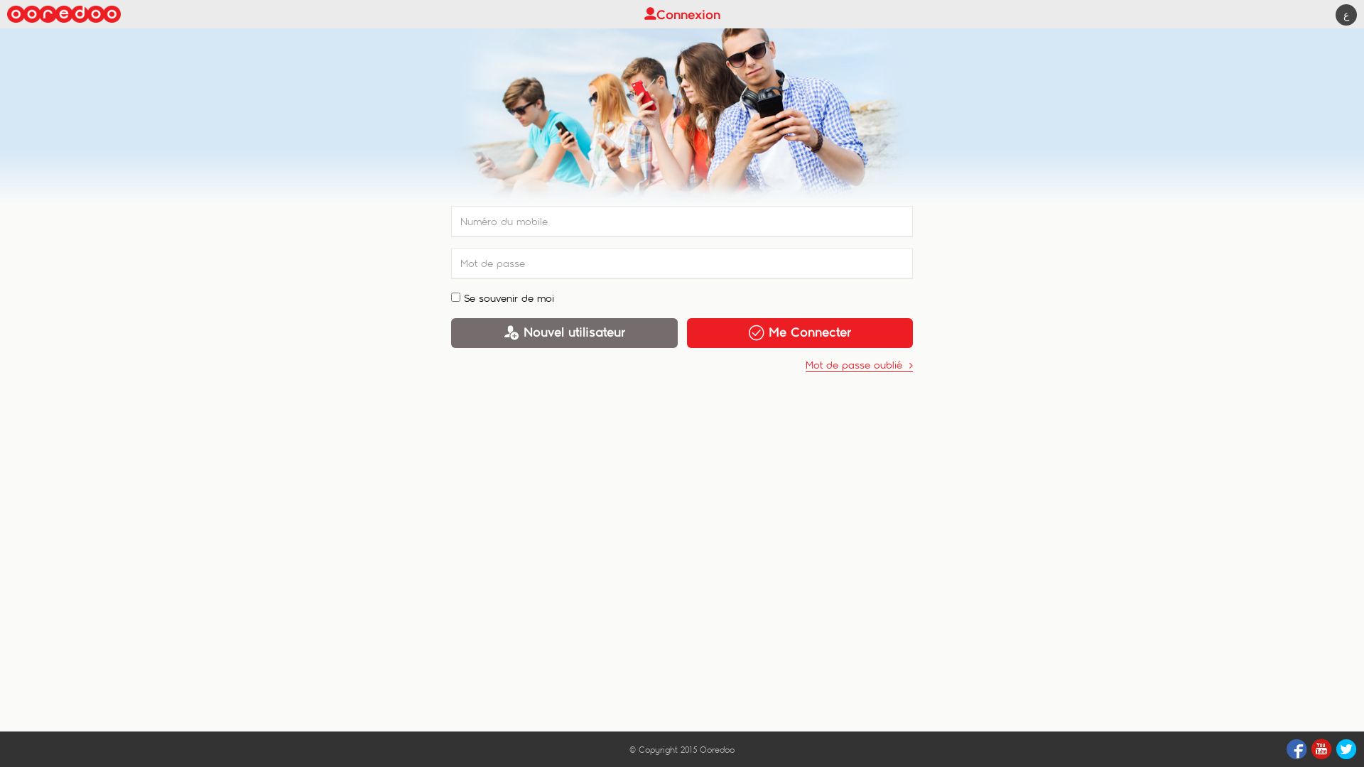 Status do site my.ooredoo.dz está   ONLINE