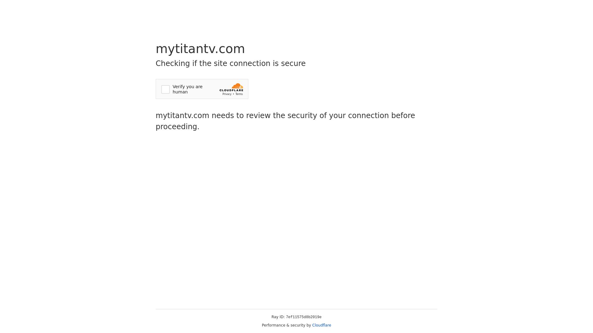 Status do site mytitantv.com está   ONLINE