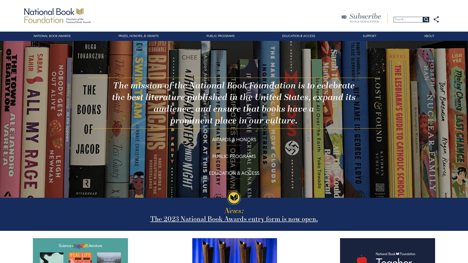 Status do site nationalbook.org está   ONLINE