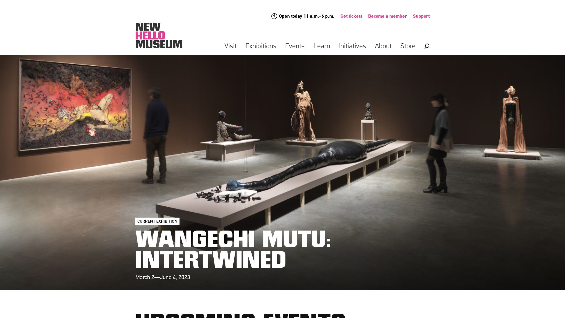 Status do site newmuseum.org está   ONLINE