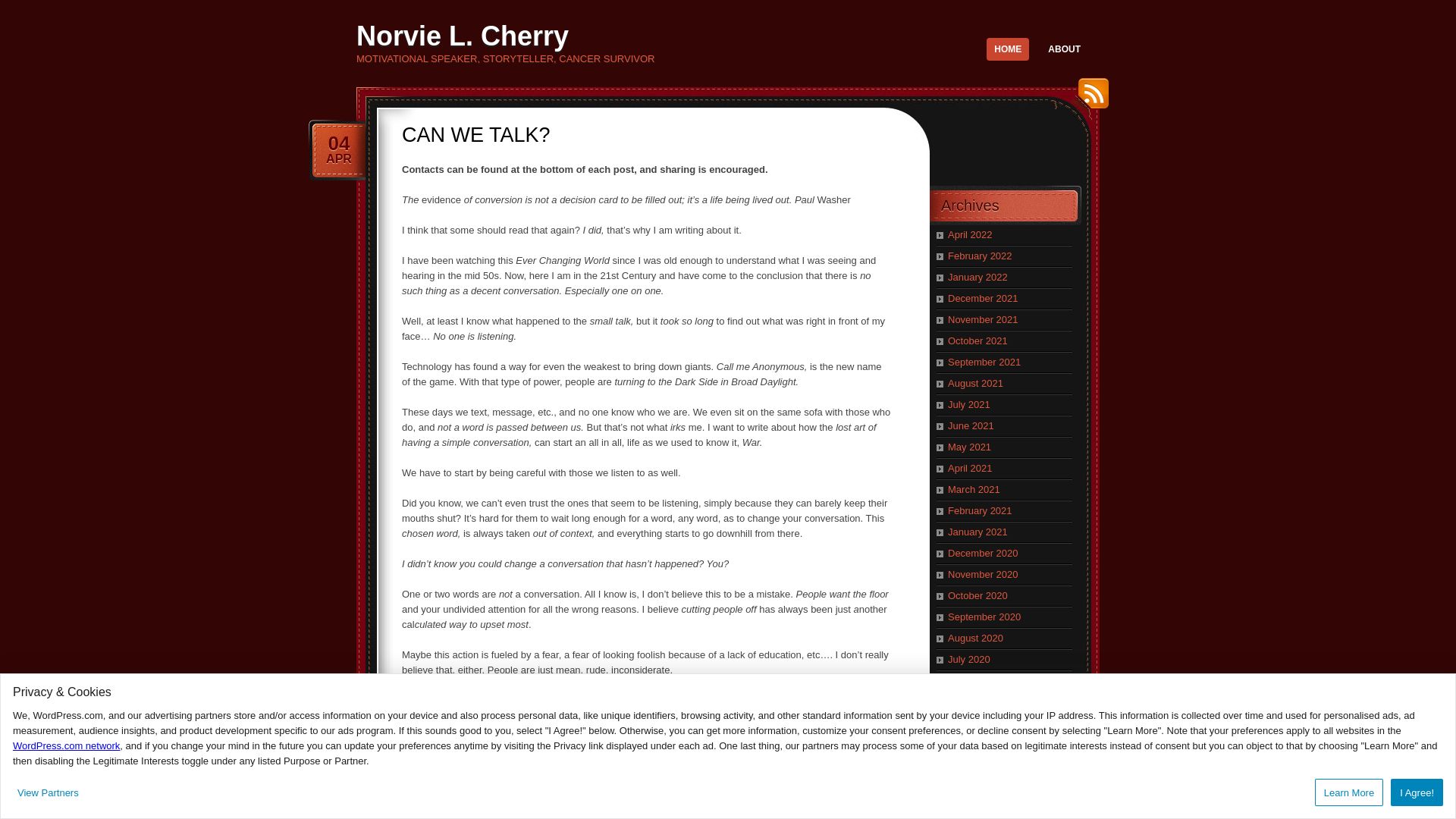 Status do site norvielcherry.com está   ONLINE
