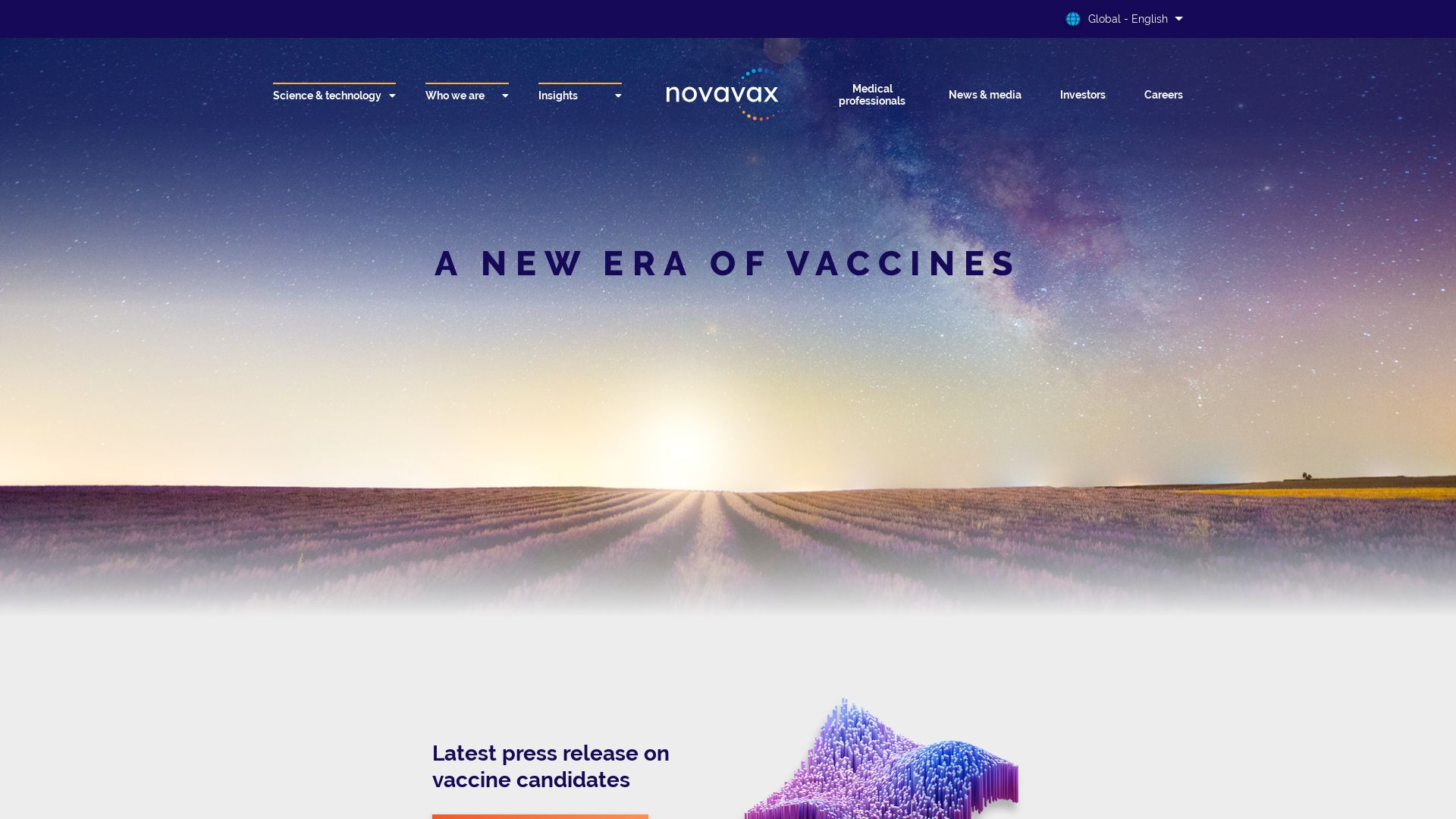 Status do site novavax.com está   ONLINE
