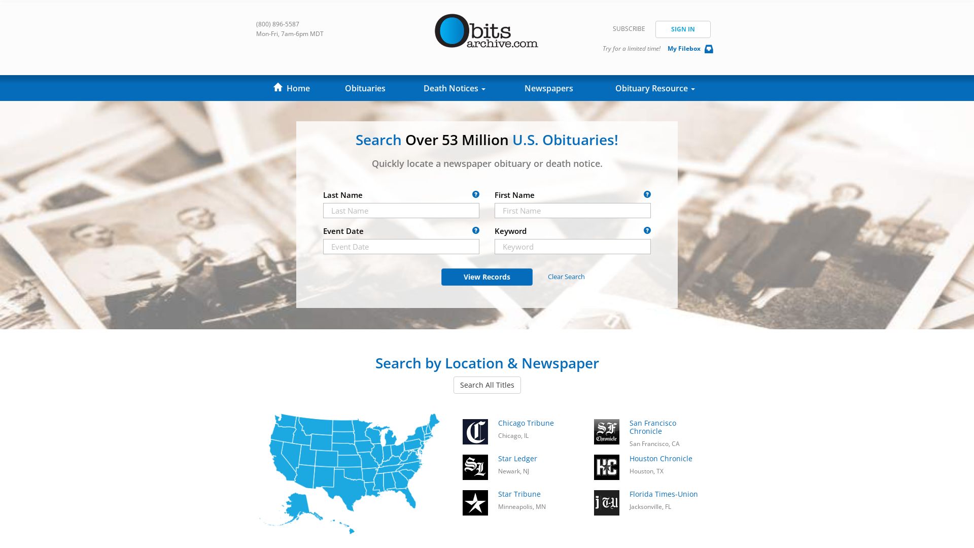 Status do site obitsarchive.com está   ONLINE