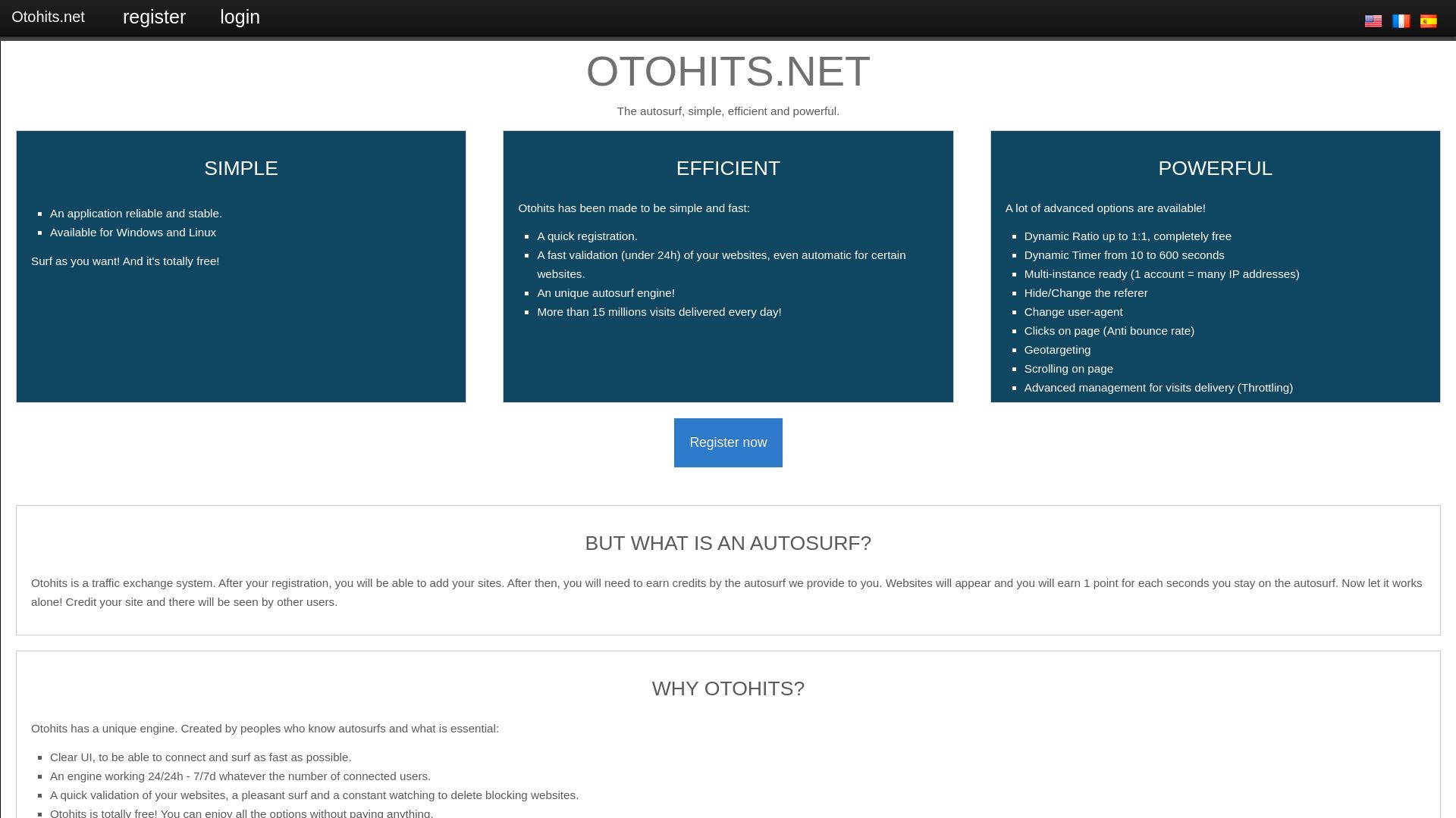 Status do site otohits.net está   ONLINE