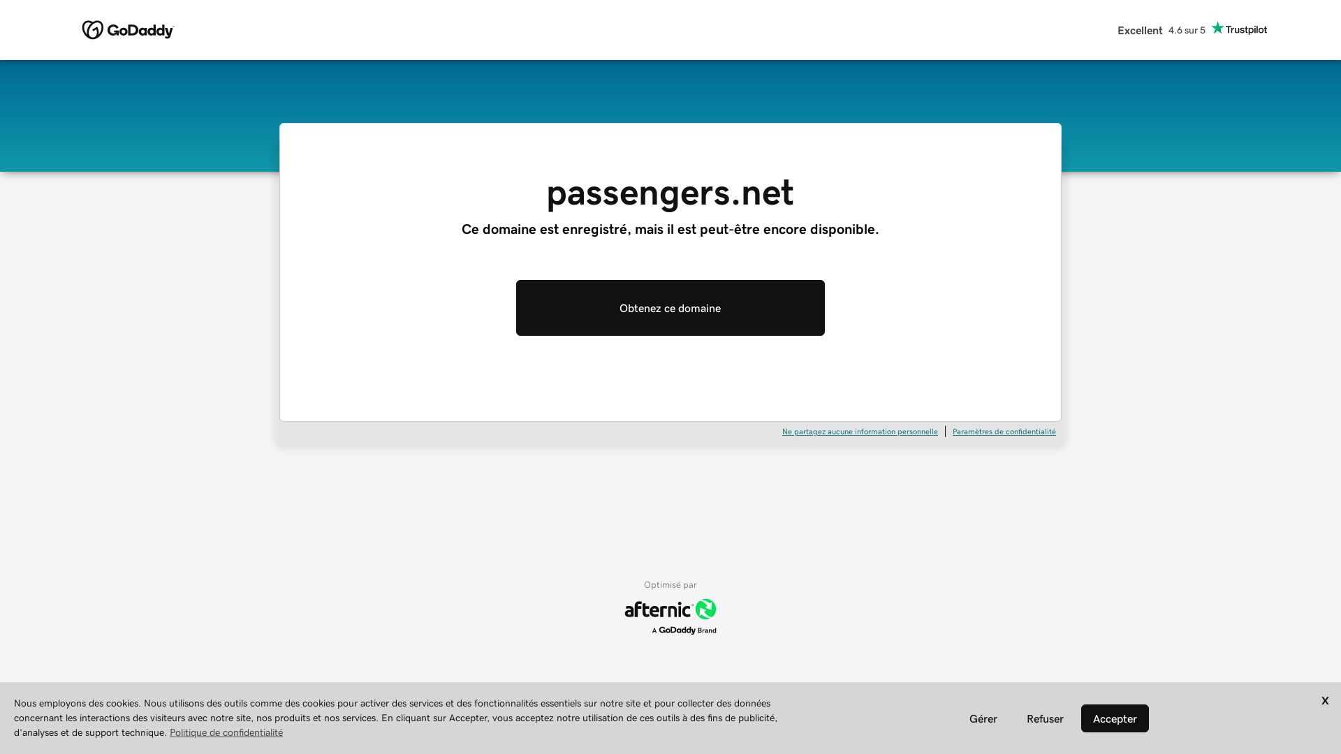 Status do site passengers.net está   ONLINE
