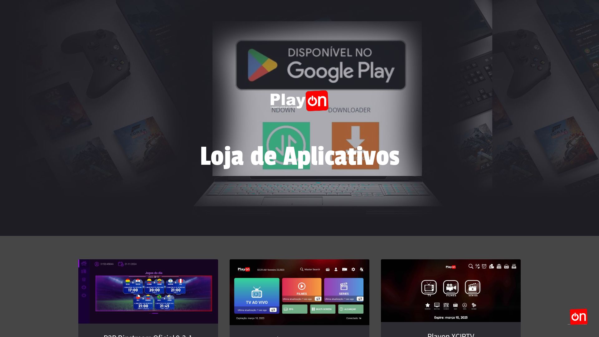 Status do site playontv.shop está   ONLINE