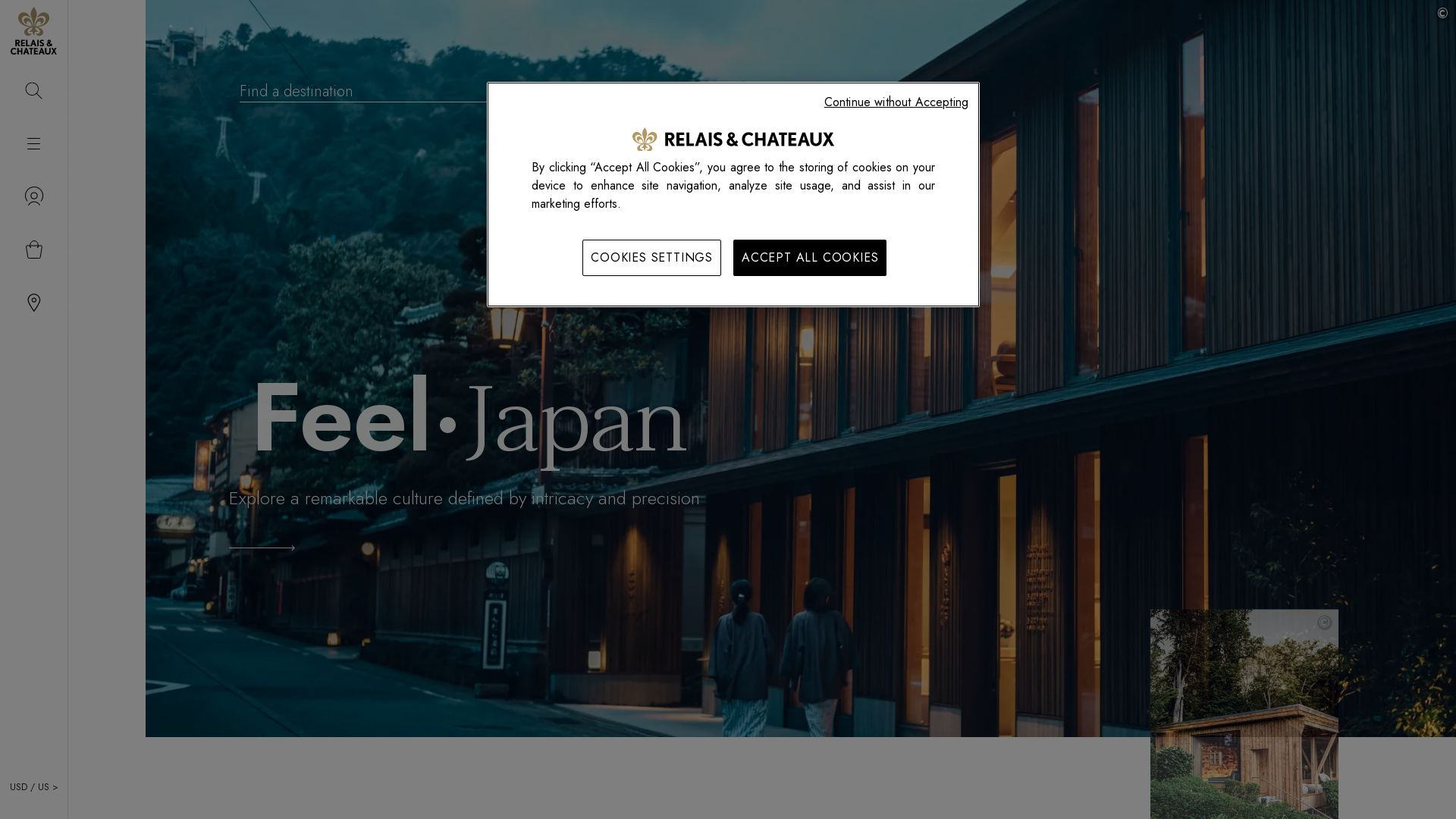 Status do site relaischateaux.com está   ONLINE