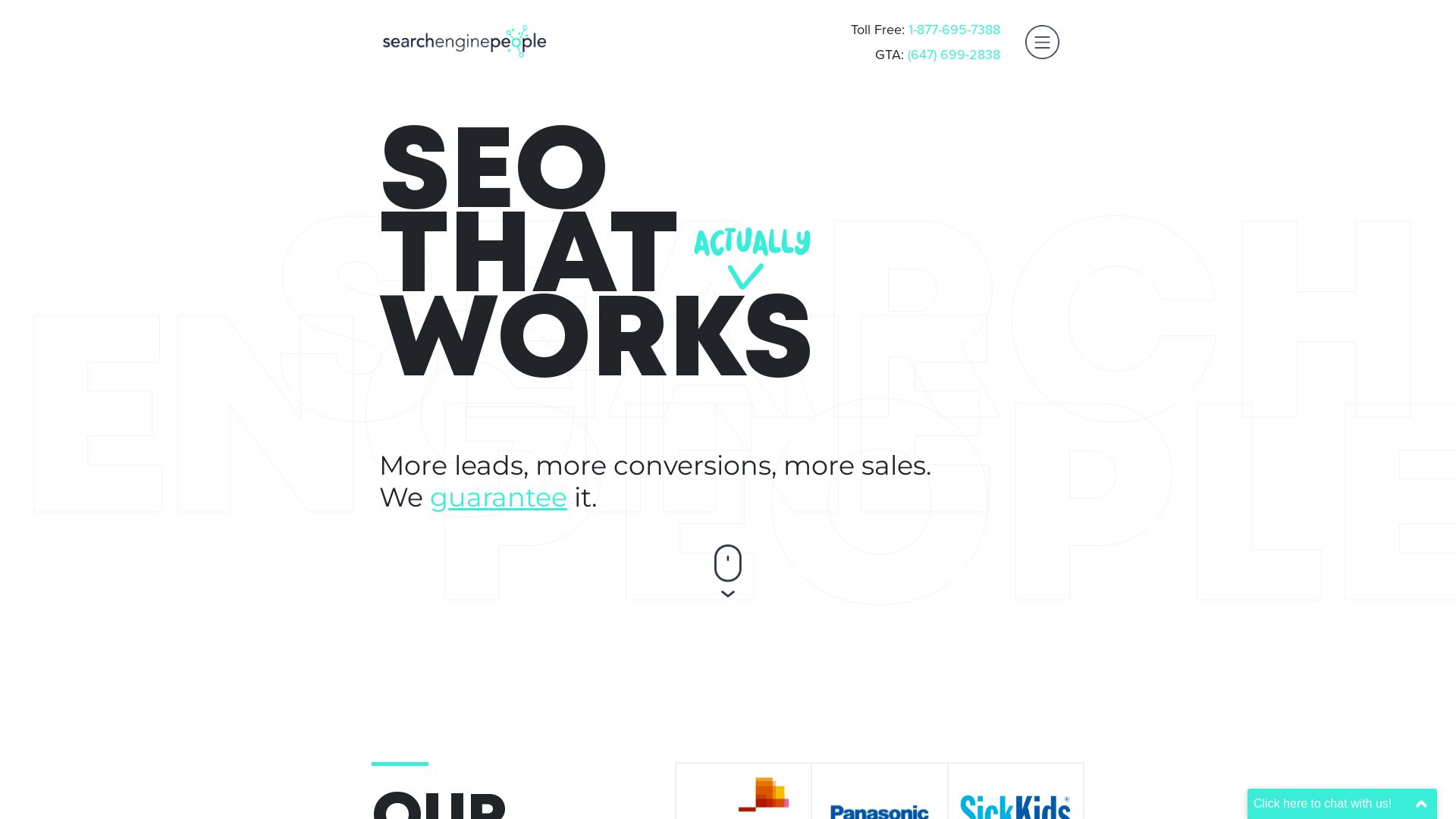 Status do site searchenginepeople.com está   ONLINE