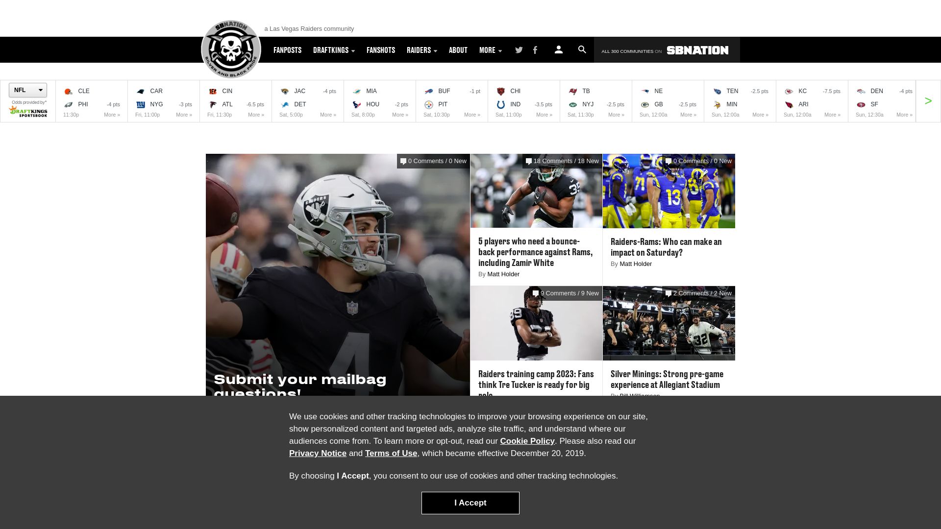 Status do site silverandblackpride.com está   ONLINE