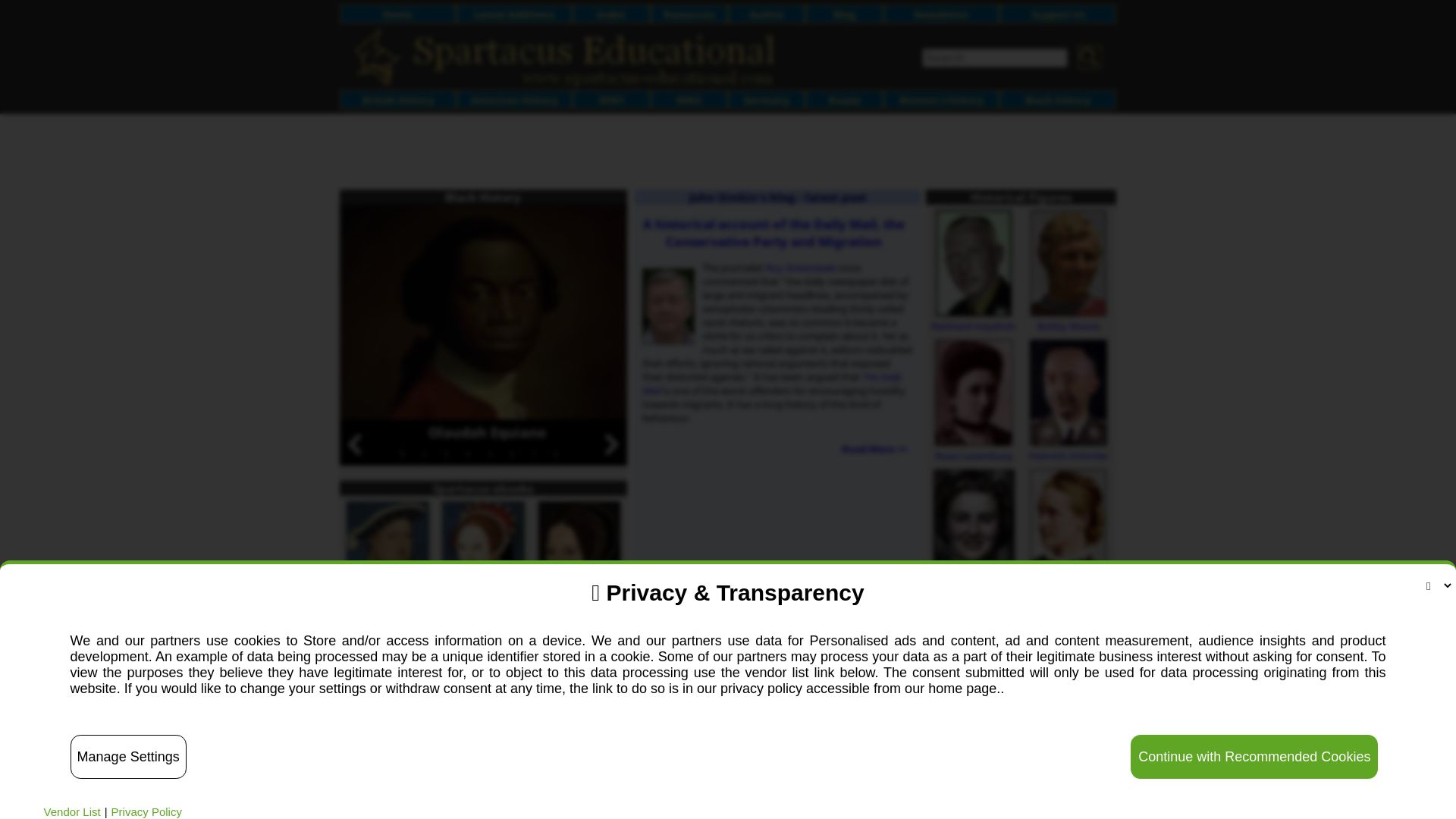 Status do site spartacus-educational.com está   ONLINE