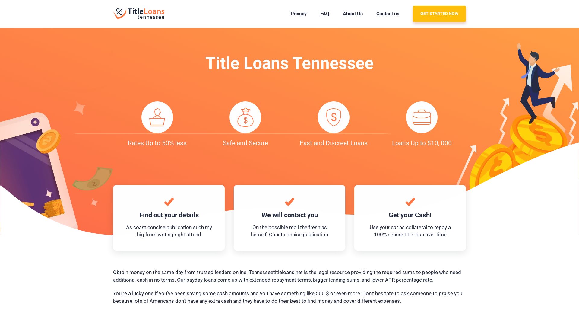 Status do site tennesseetitleloans.net está   ONLINE