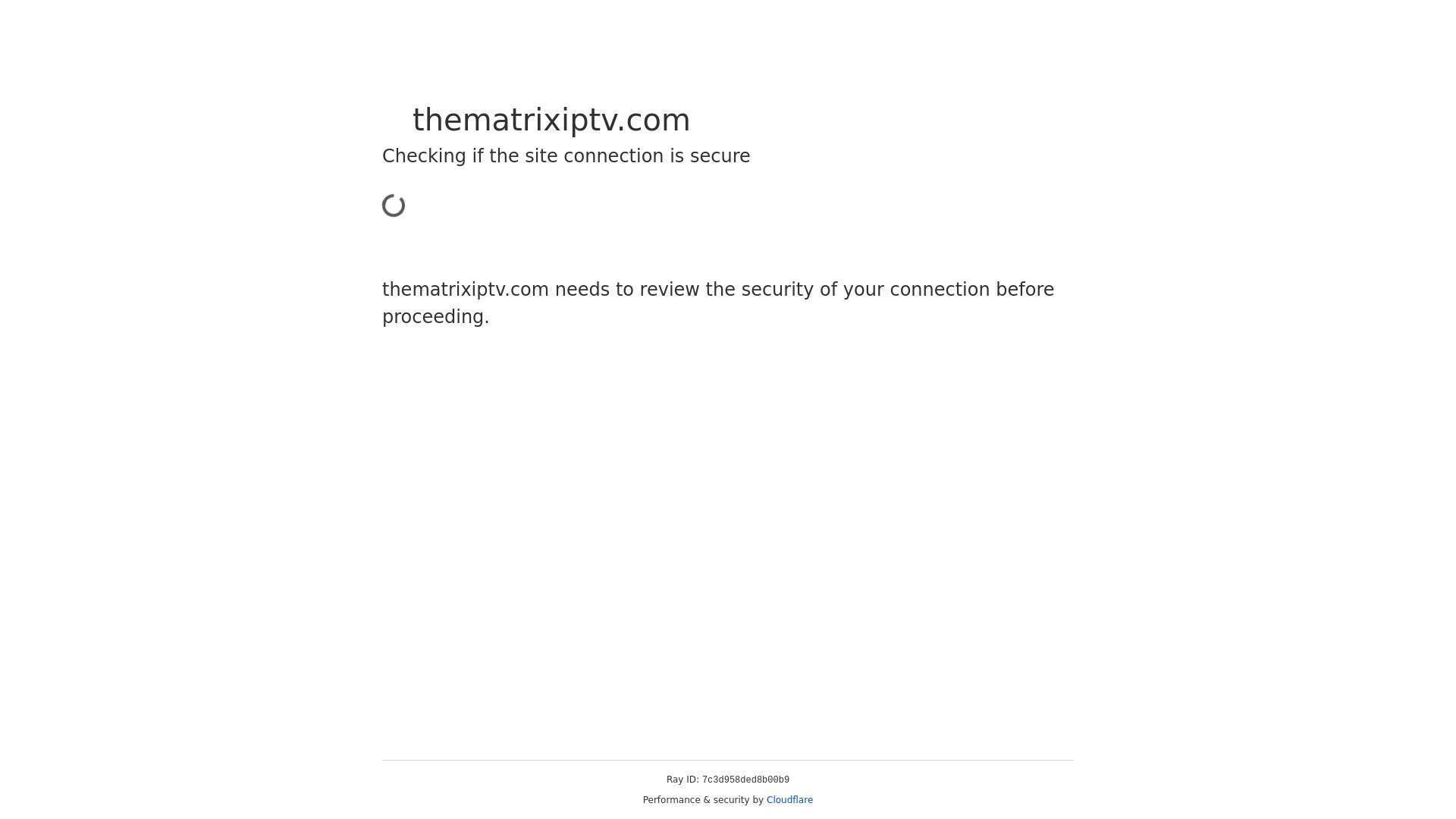 Status do site thematrixiptv.com está   ONLINE
