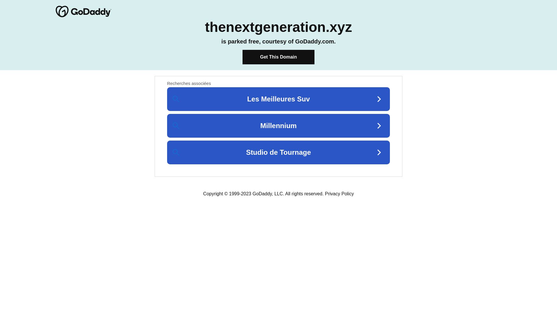 Status do site thenextgeneration.xyz está   ONLINE