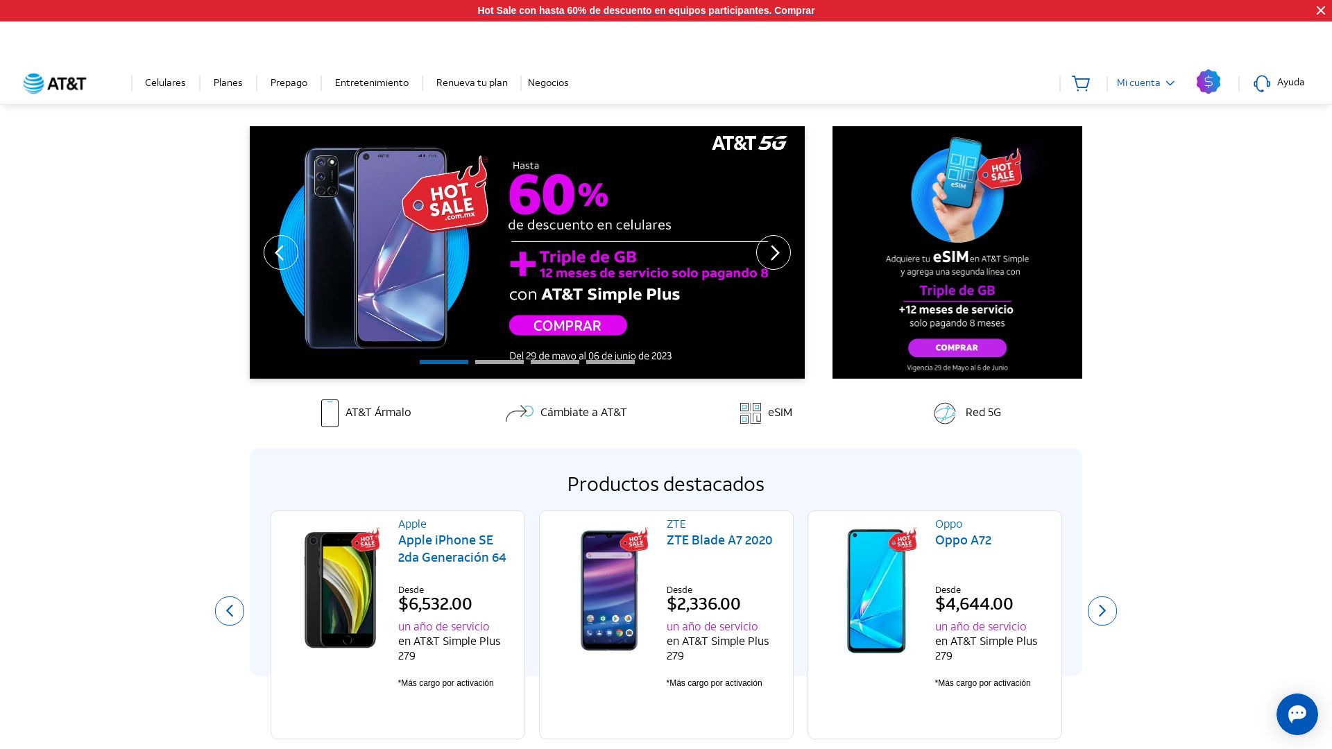 Status do site tienda.att.com.mx está   ONLINE
