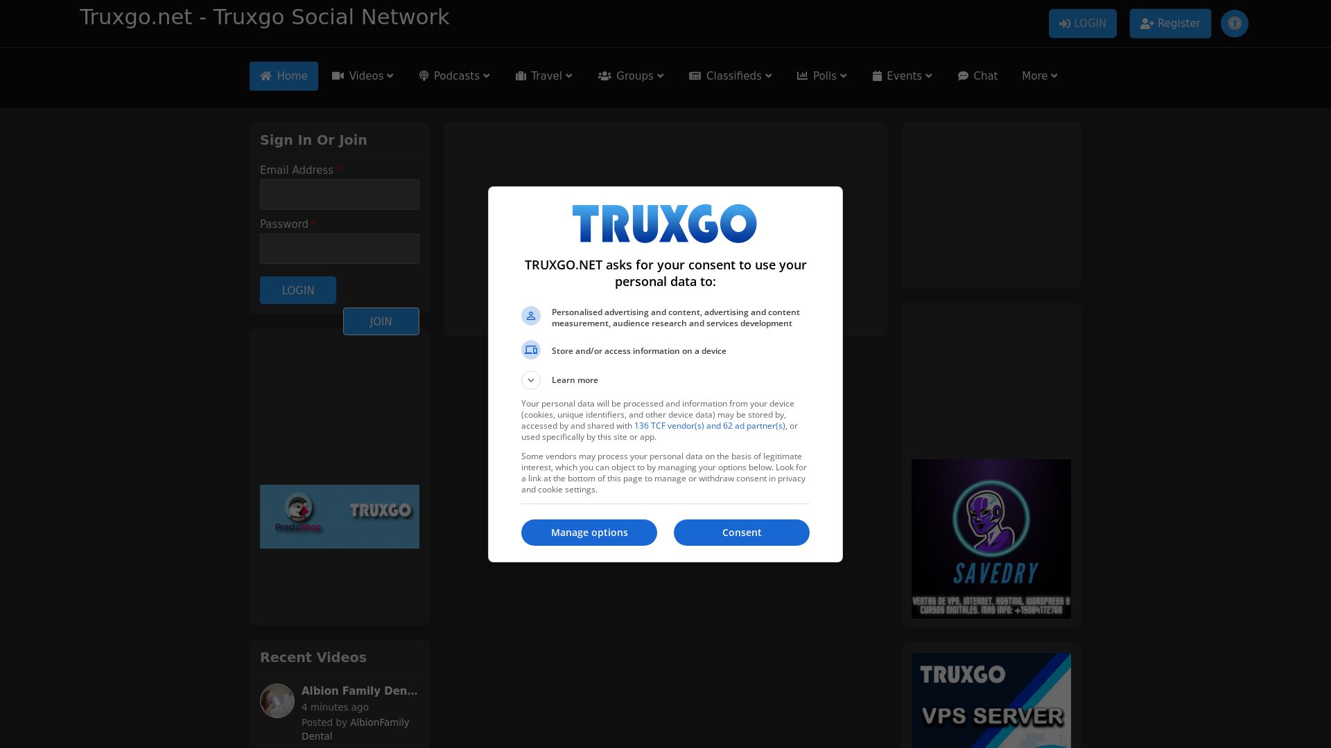Status do site truxgo.net está   ONLINE