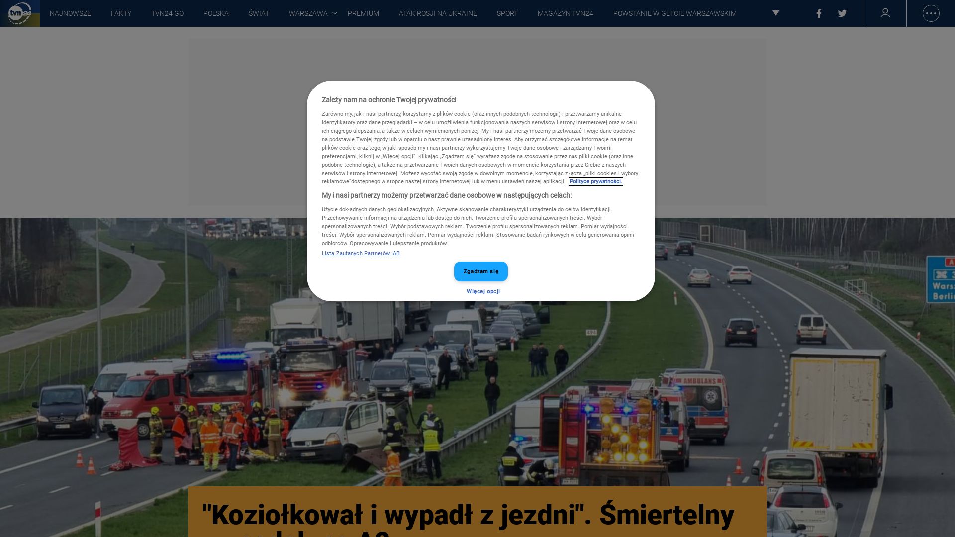 Status do site tvn24.pl está   ONLINE