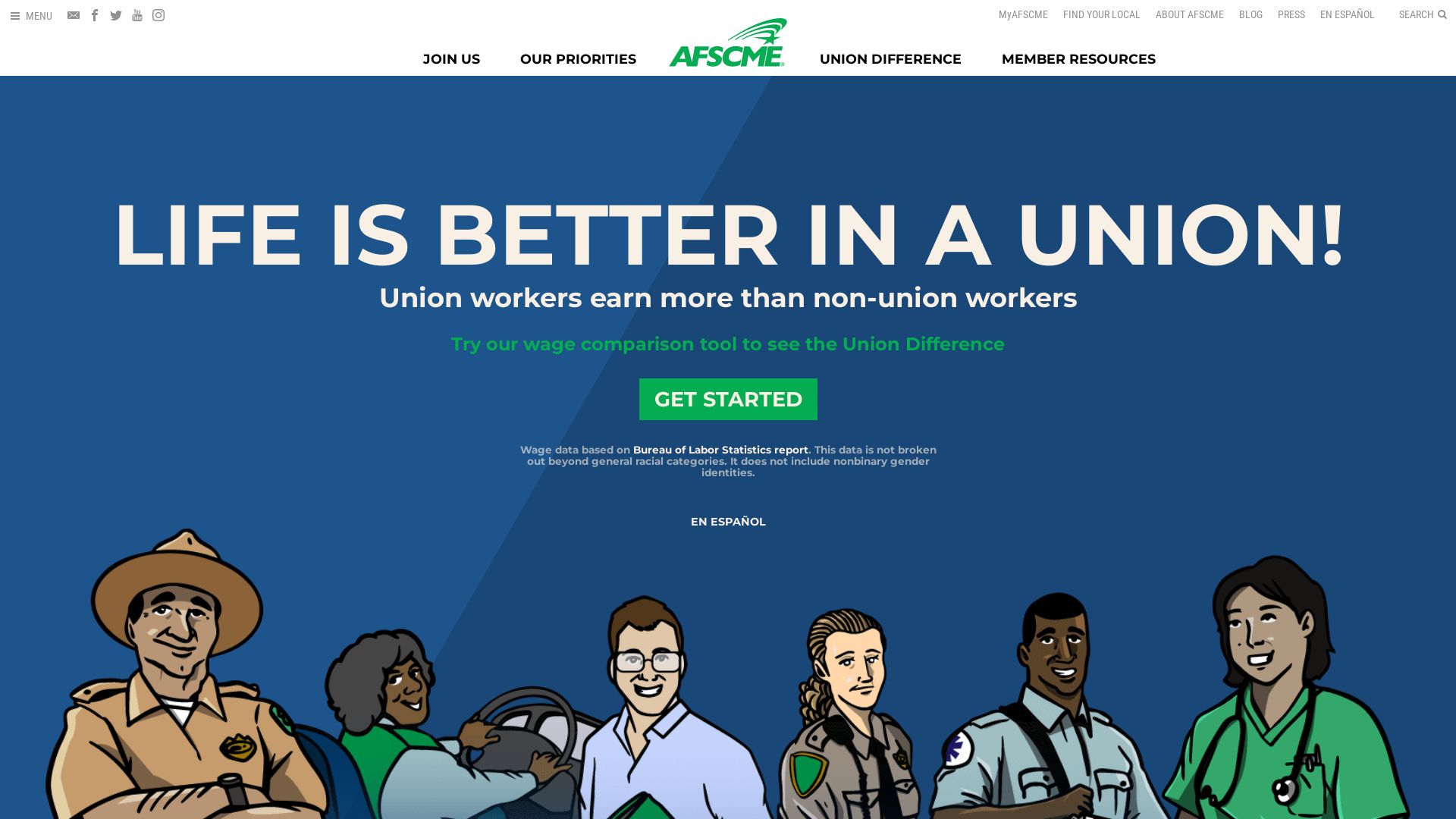 Status do site union-wages.org está   ONLINE