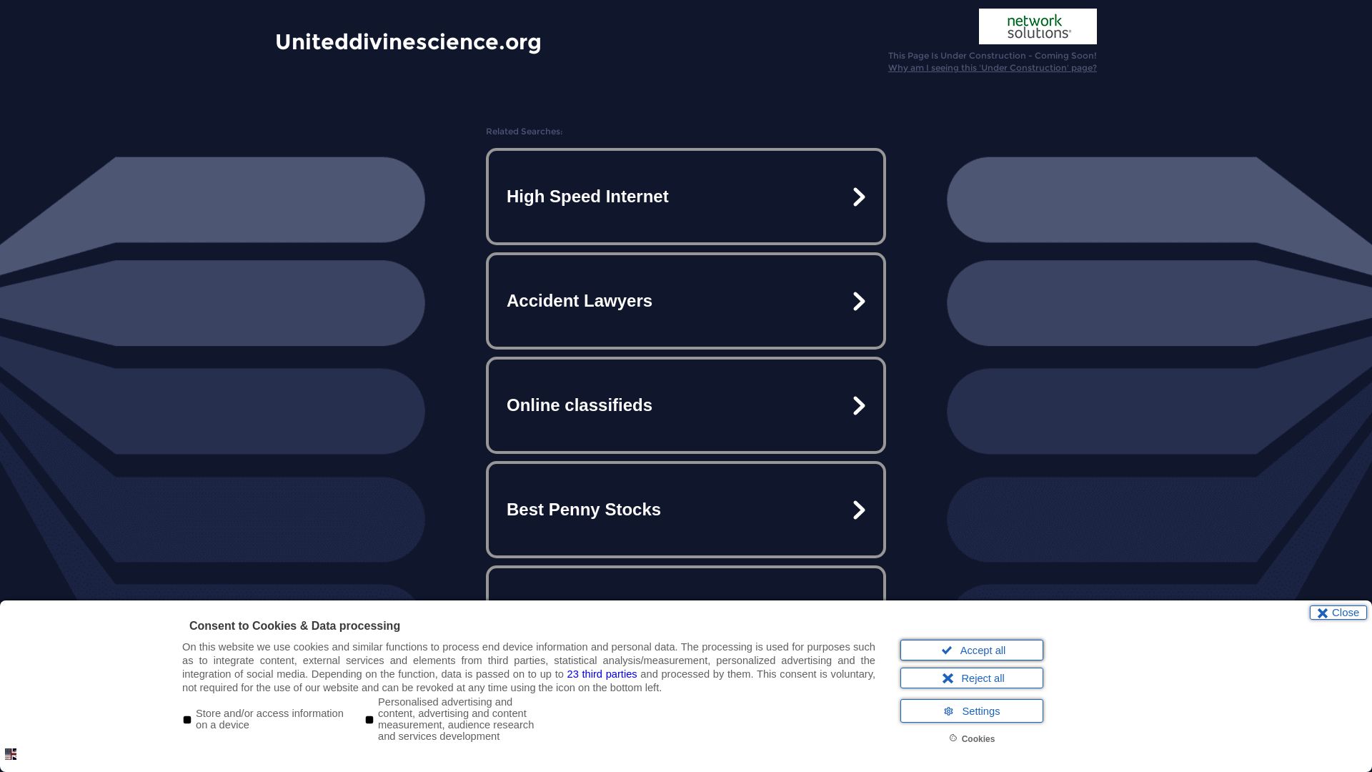 Status do site uniteddivinescience.org está   ONLINE