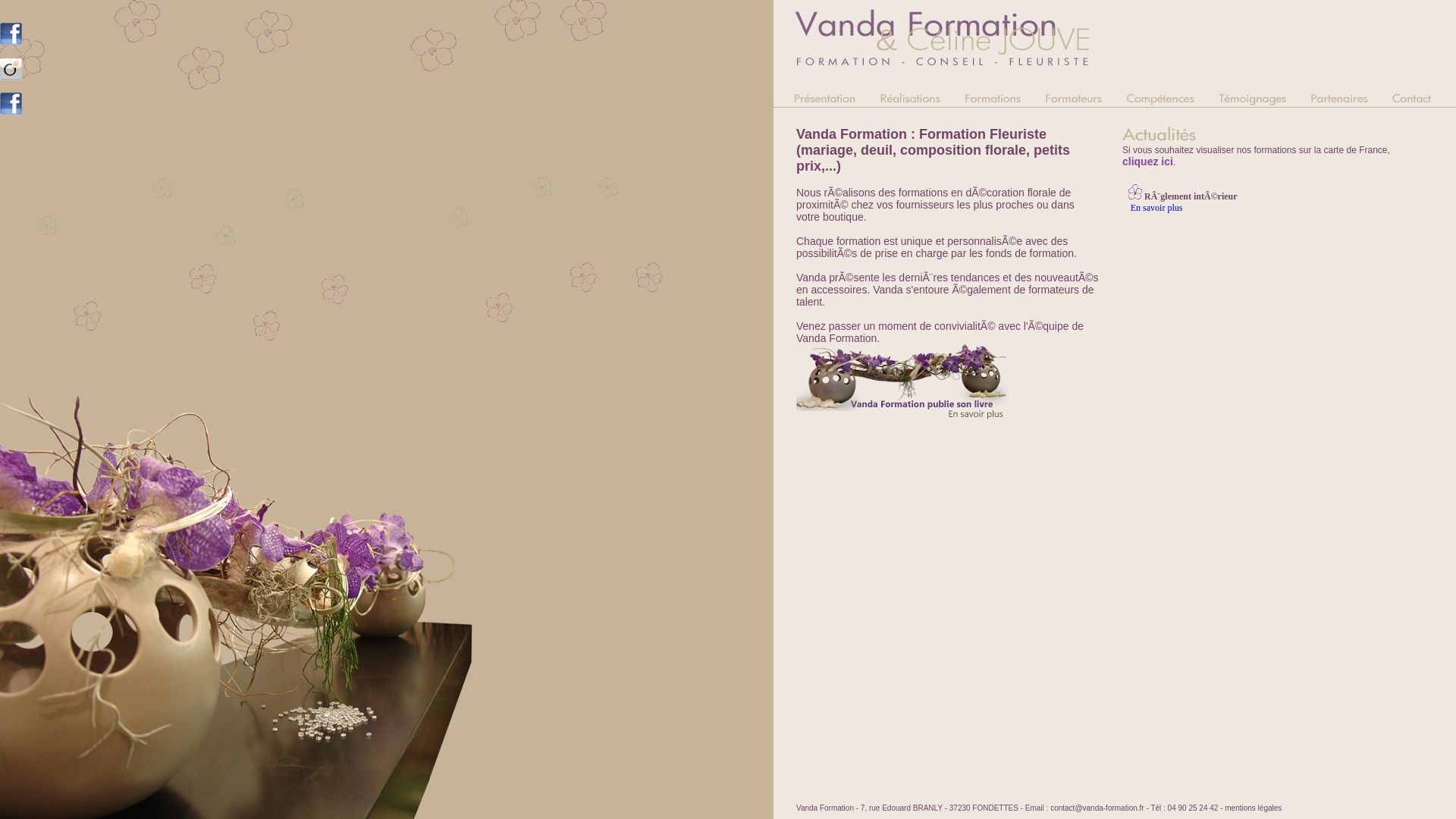 Status do site vanda-formation.fr está   ONLINE