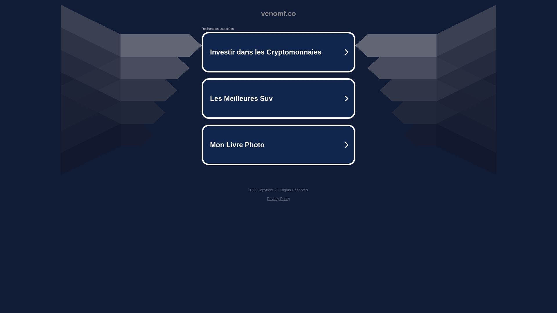 Status do site venomf.co está   ONLINE