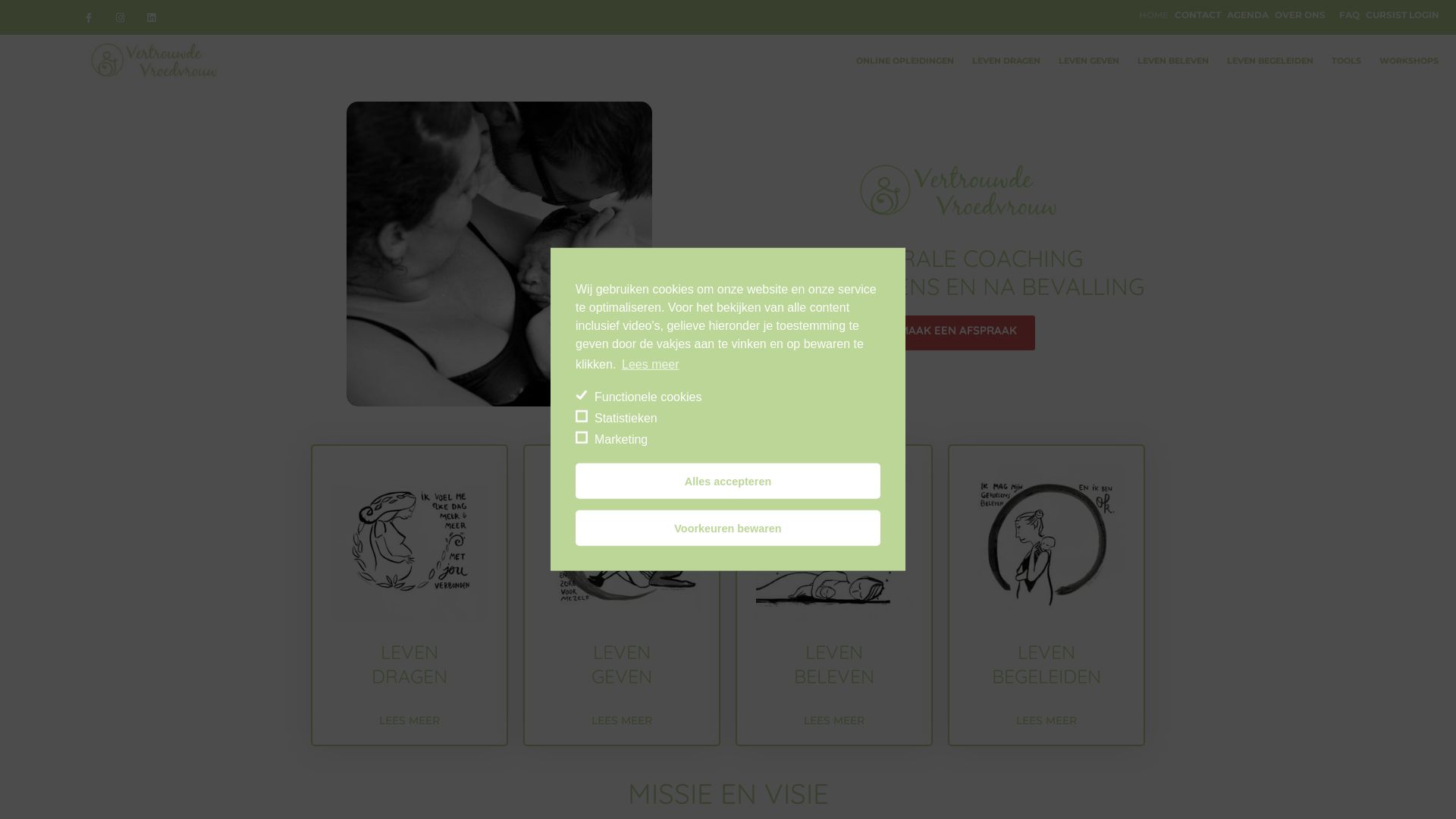 Status do site vertrouwdevroedvrouw.be está   ONLINE
