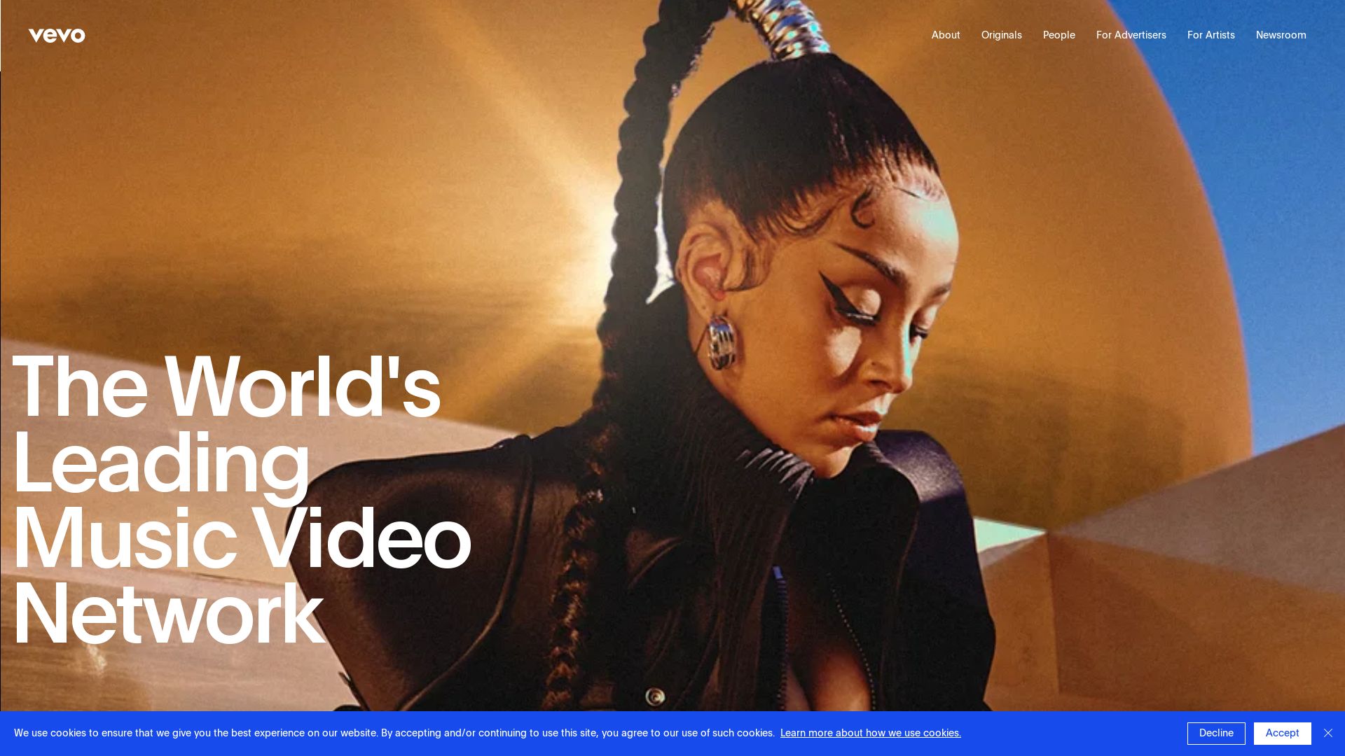Status do site vevo.ly está   ONLINE