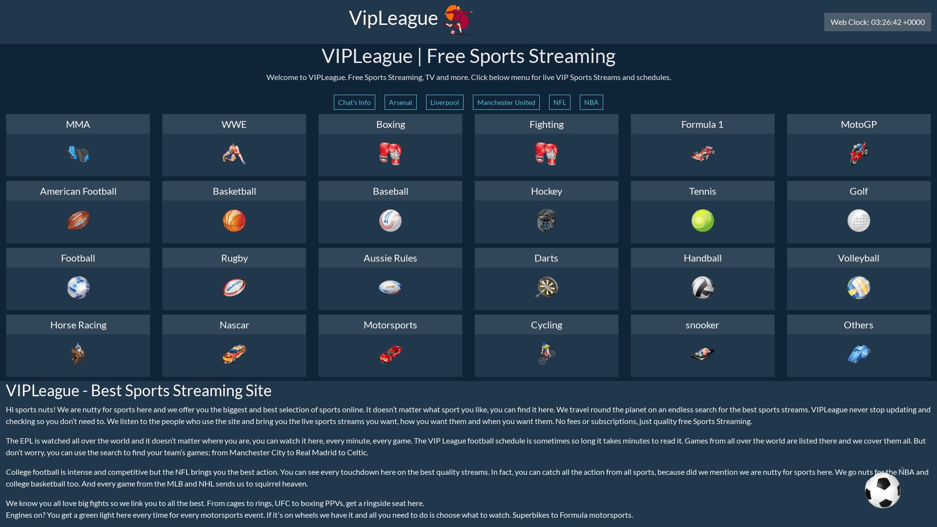 Status do site vipleague.st está   ONLINE
