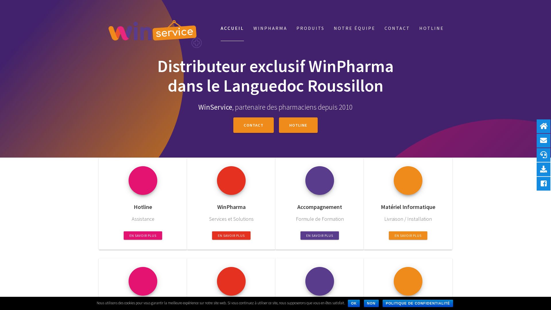 Status do site winservice.fr está   ONLINE