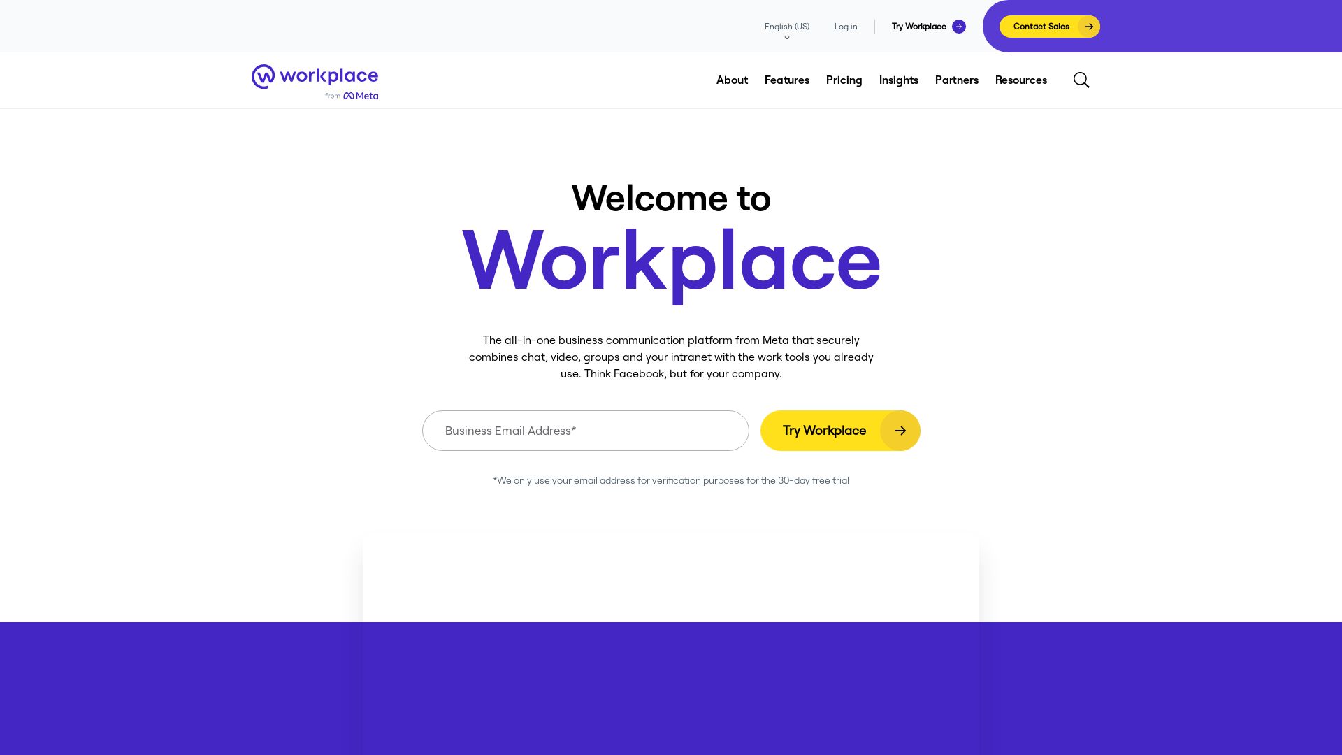 Status do site workplace.com está   ONLINE