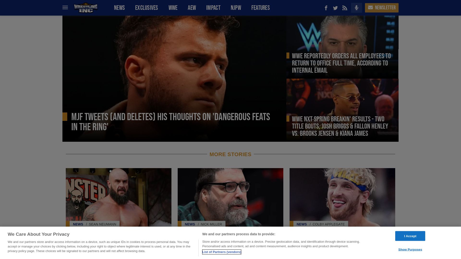 Status do site wrestlinginc.com está   ONLINE