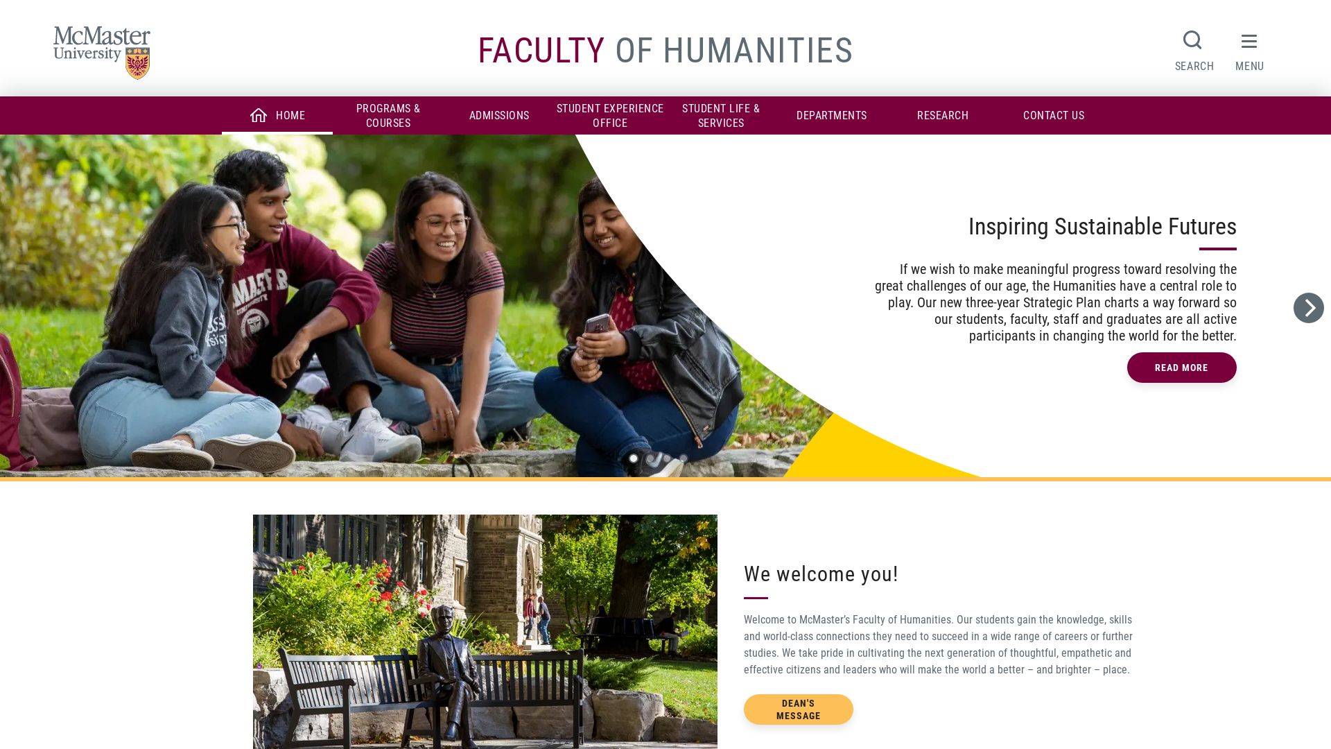 Status do site www.humanities.mcmaster.ca está   ONLINE