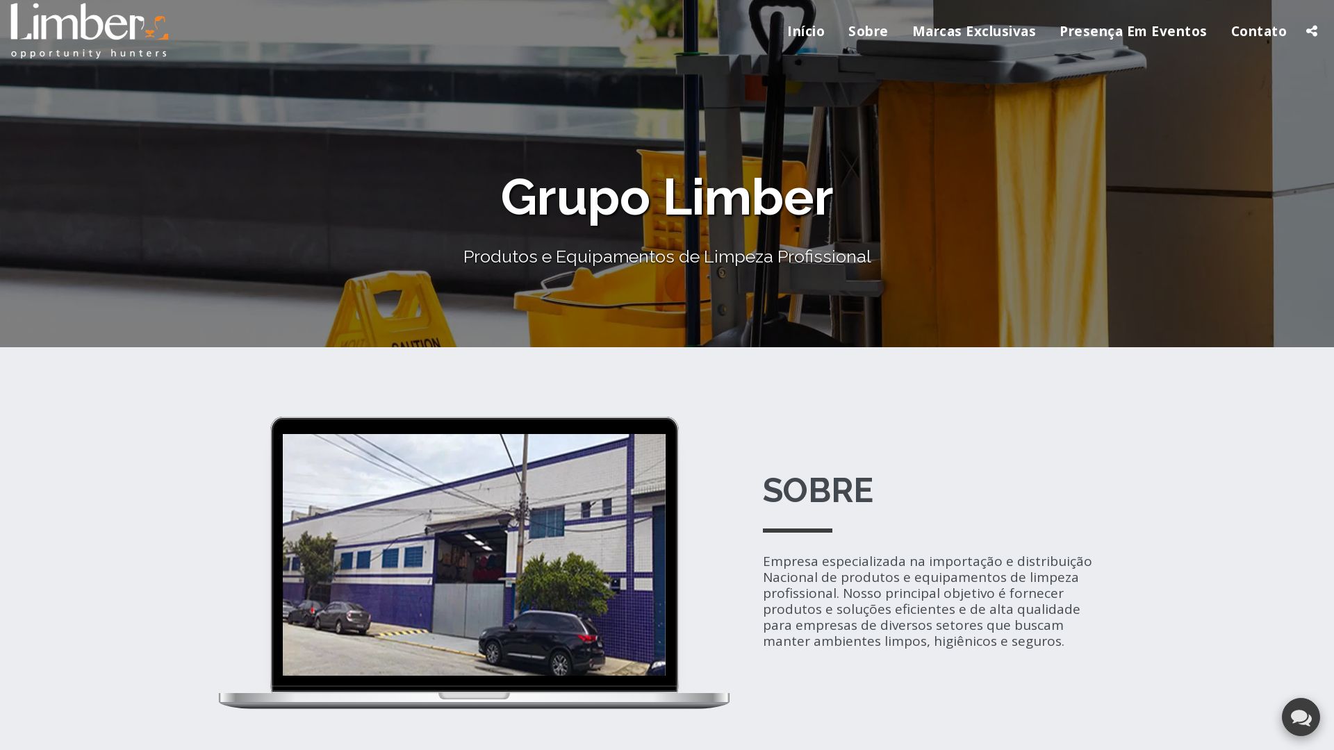 Status do site www.limber.com.br está   ONLINE
