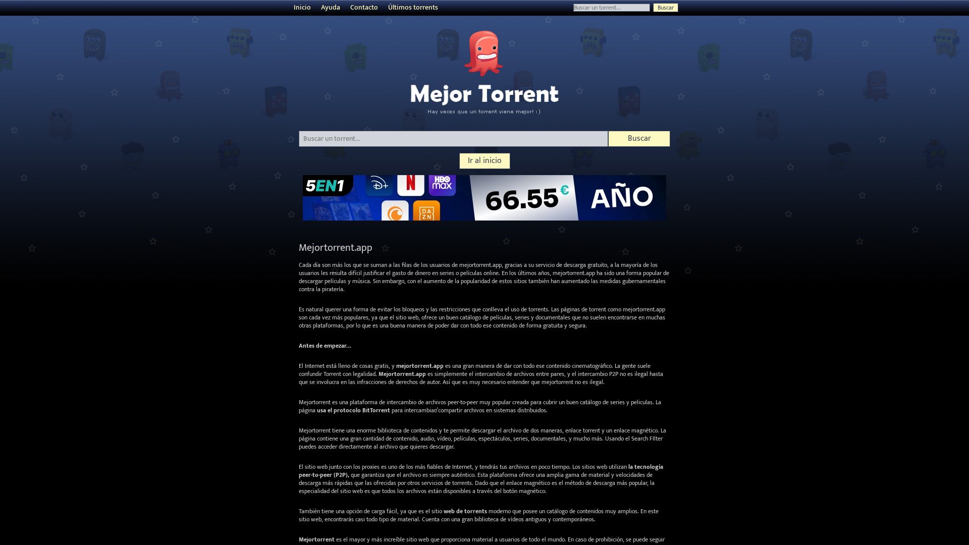 Status do site www11.mejortorrent.rip está   ONLINE