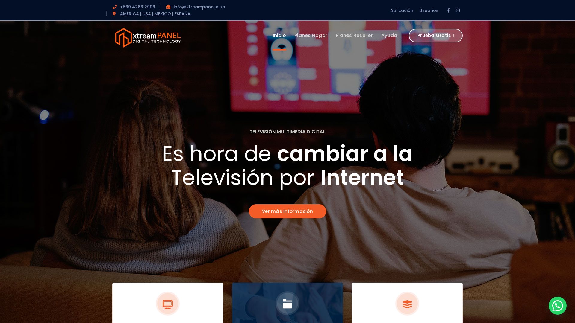 Status do site xtreampanel.club está   ONLINE