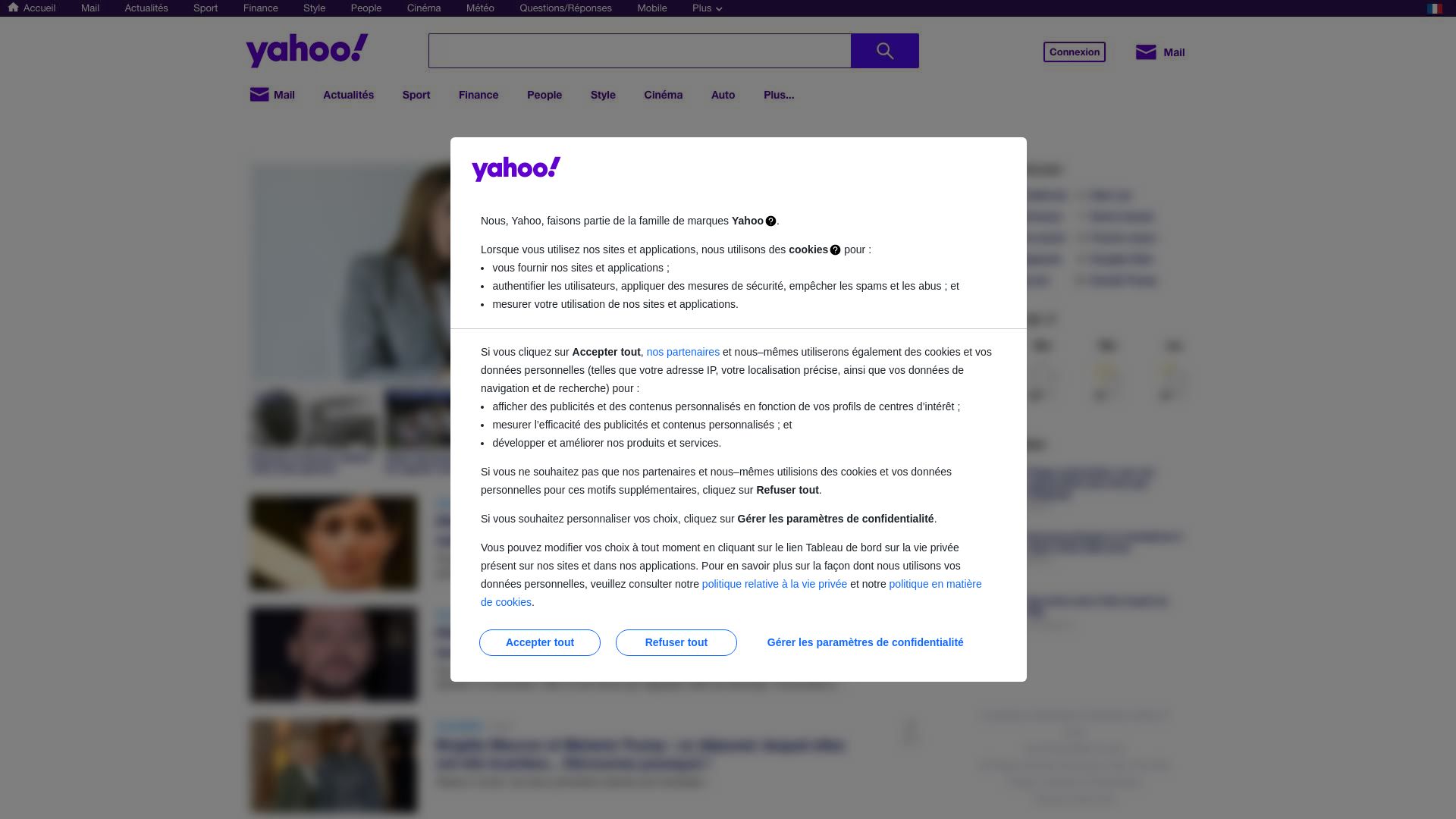 Status do site yahoo.net está   ONLINE